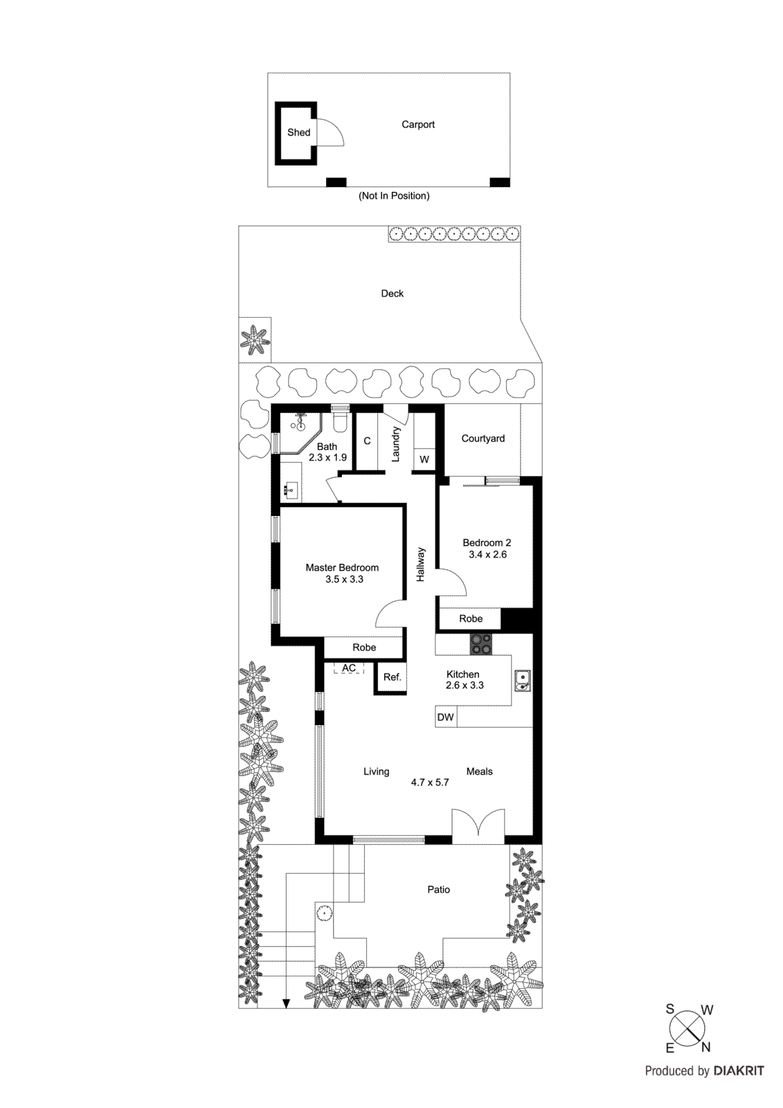 1/177 Nepean Highway, Aspendale VIC 3195 - Floorplan