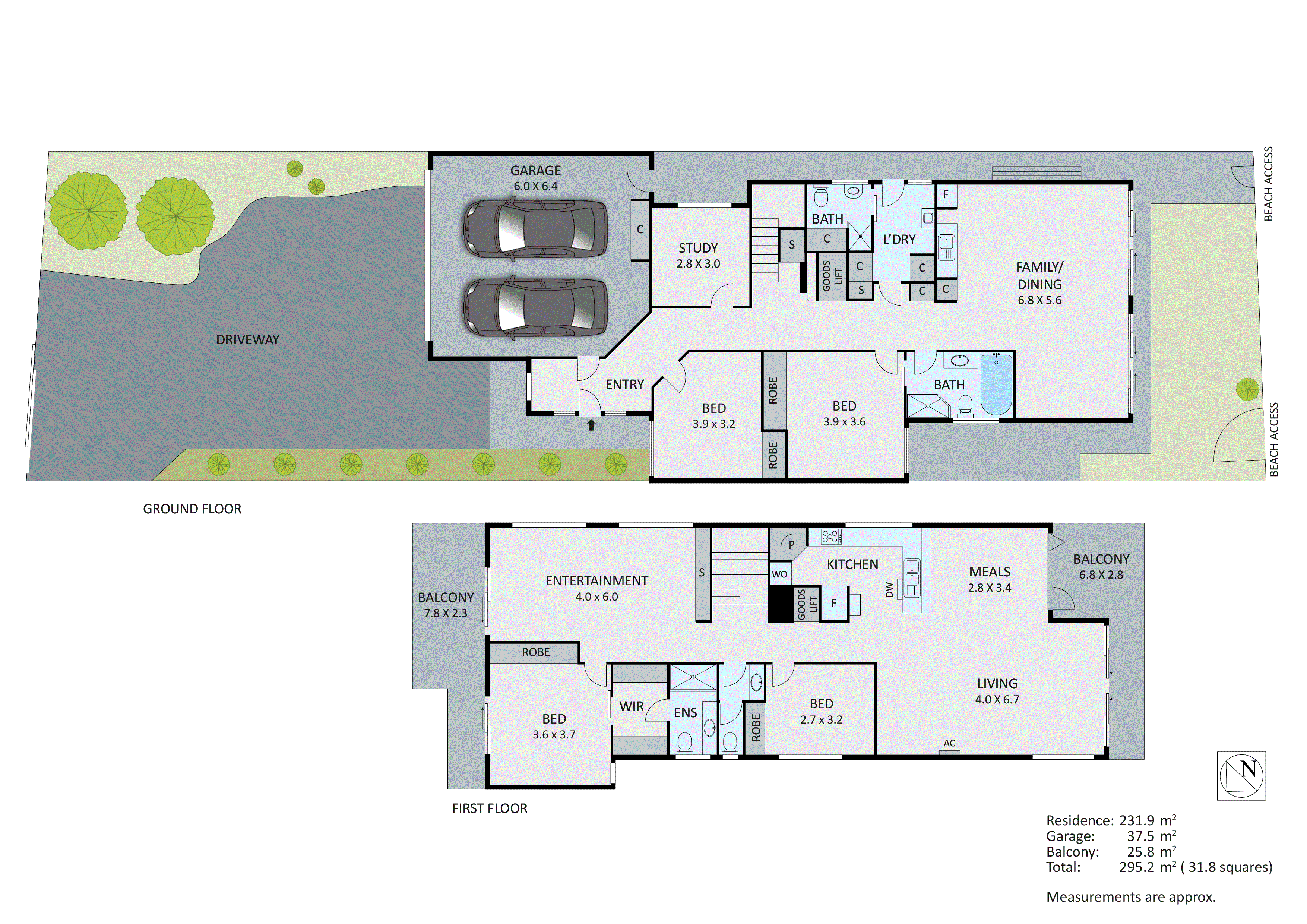 1/179A Nepean Highway, Aspendale VIC 3195 - Floorplan