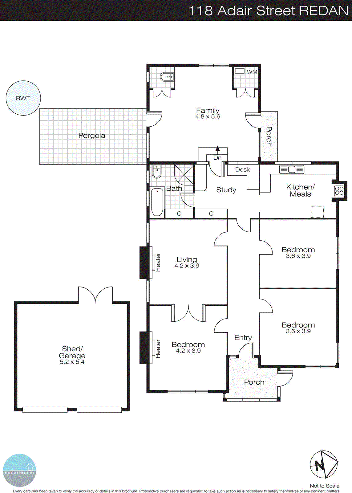 118 Adair Street, Redan VIC 3350 - Floorplan