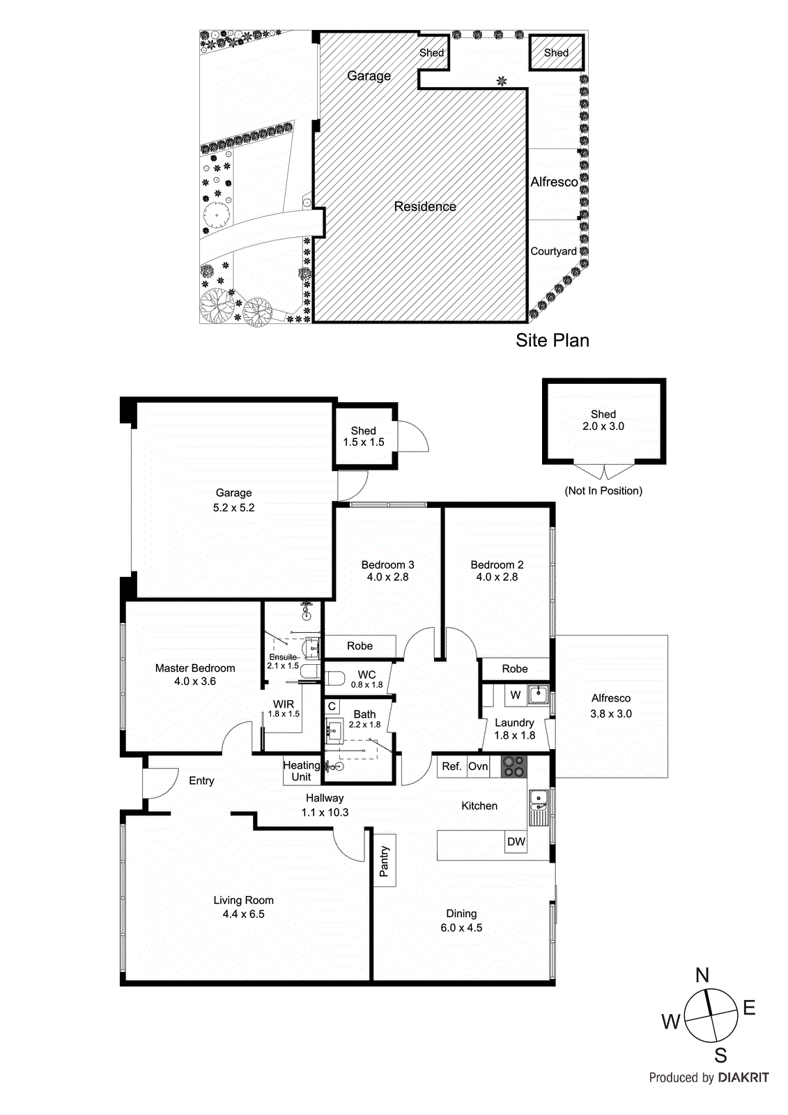 1/18 Banksia Avenue, Beaumaris VIC 3193 - Floorplan