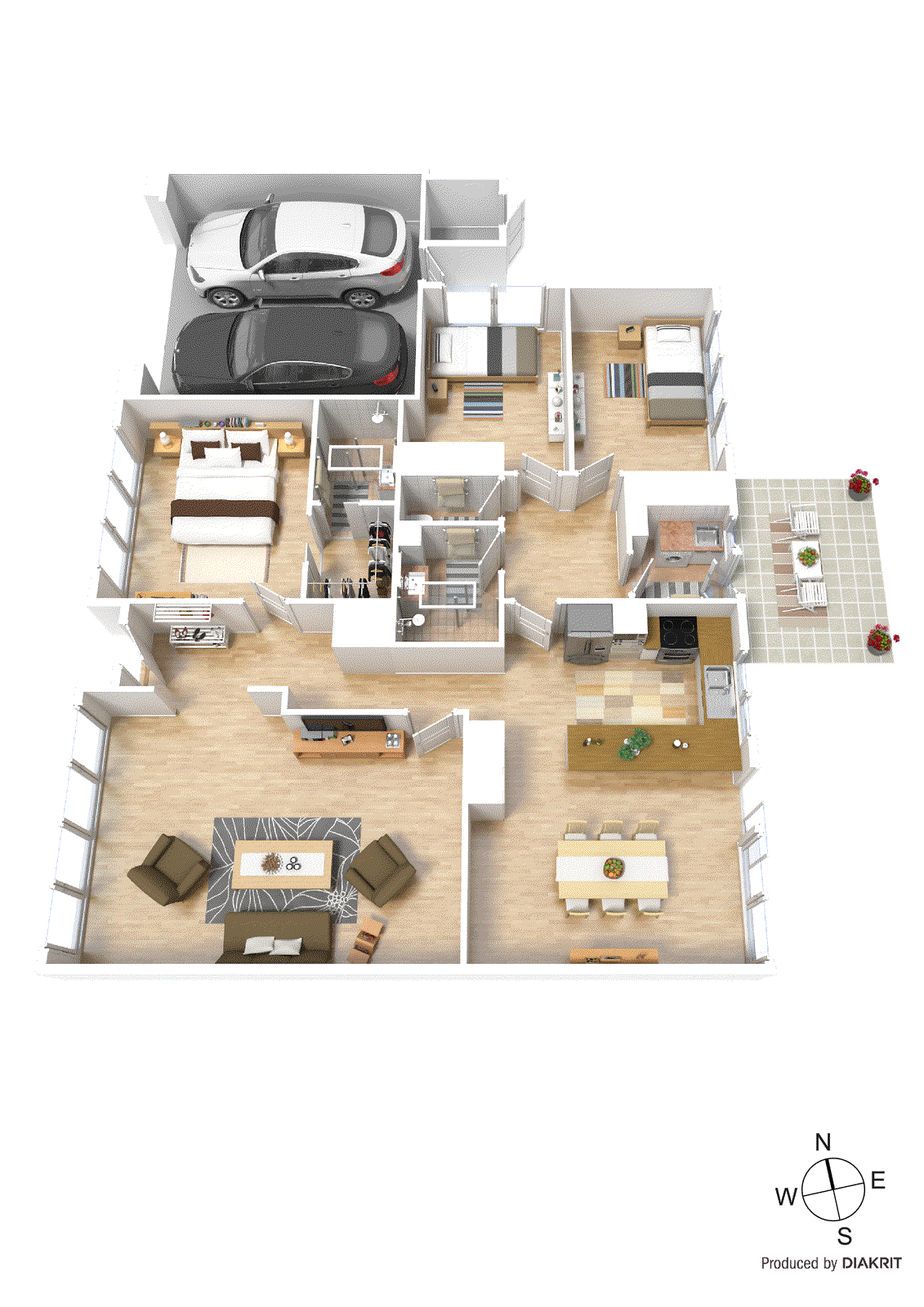 1/18 Banksia Avenue, Beaumaris VIC 3193 - Floorplan