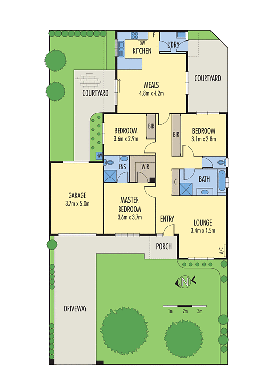 1/18 Calista Avenue, Oakleigh East VIC 3166 - Floorplan