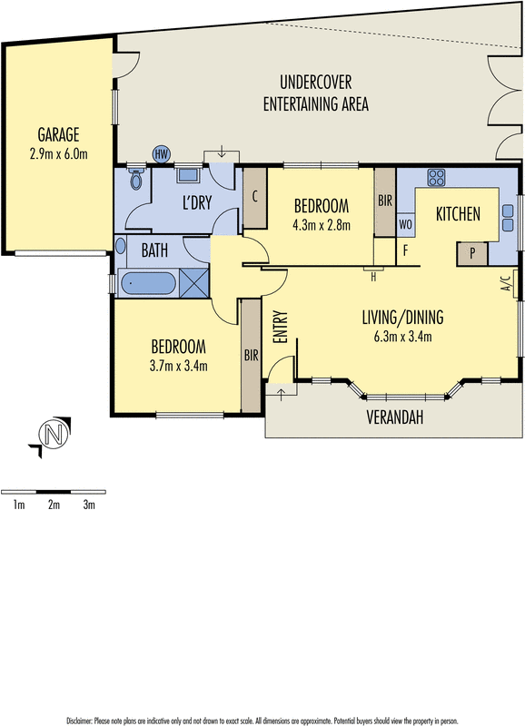 1/18 Carolanne Drive, Drysdale VIC 3222 - Floorplan