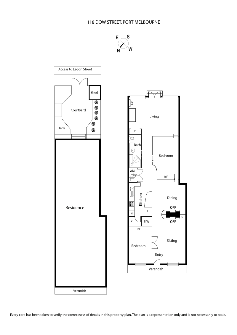 118 Dow Street, PORT MELBOURNE VIC 3207 - Floorplan