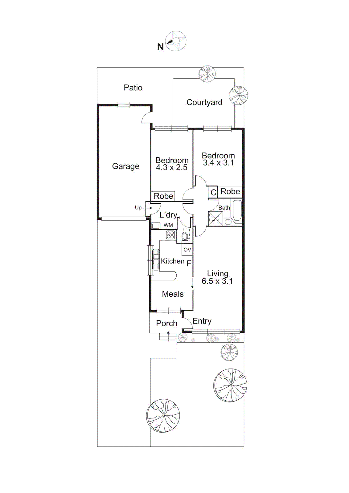 1/18 Jack Road, Cheltenham VIC 3192 - Floorplan