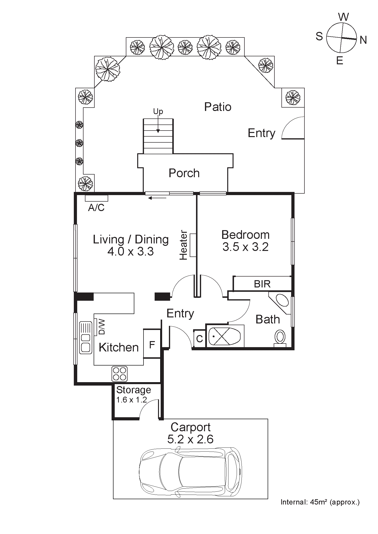 1/18 Lewisham Road, Windsor VIC 3181 - Floorplan