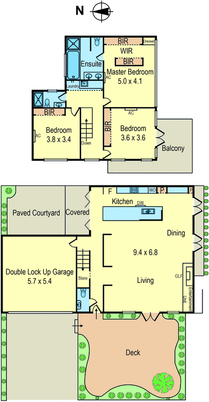 1/18 Parkers Road, Parkdale VIC 3195 - Floorplan