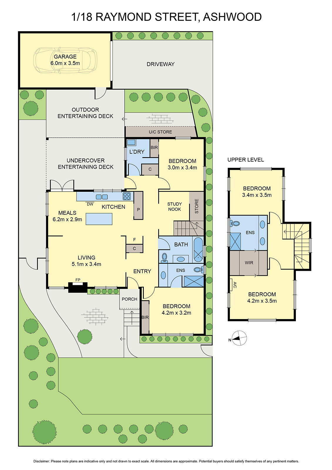 1/18 Raymond Street, Ashwood VIC 3147 - Floorplan