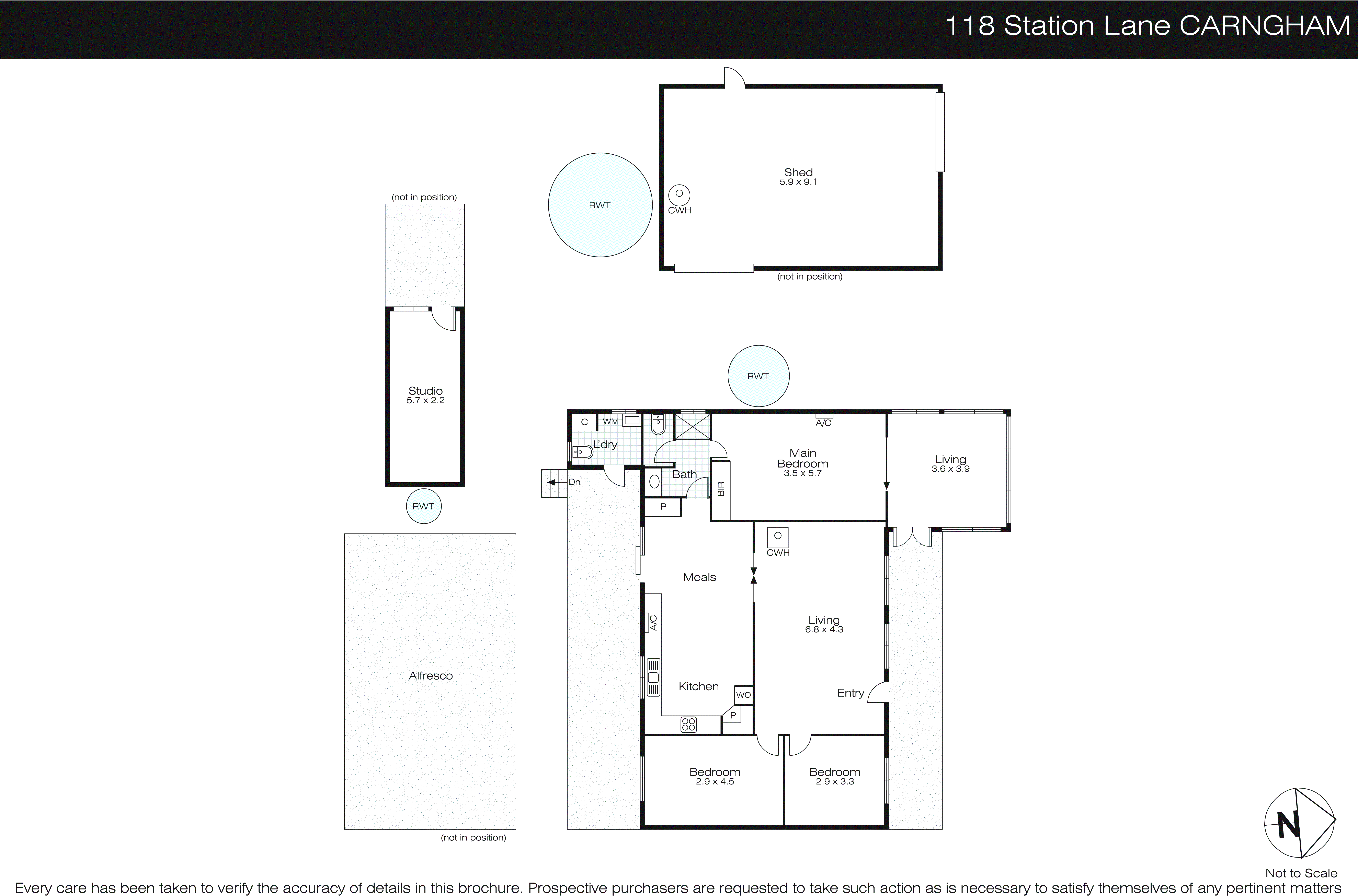 118 Station Lane, Carngham VIC 3351 - Floorplan