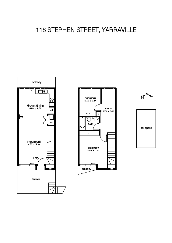 118 Stephen Street, YARRAVILLE VIC 3013 - Floorplan