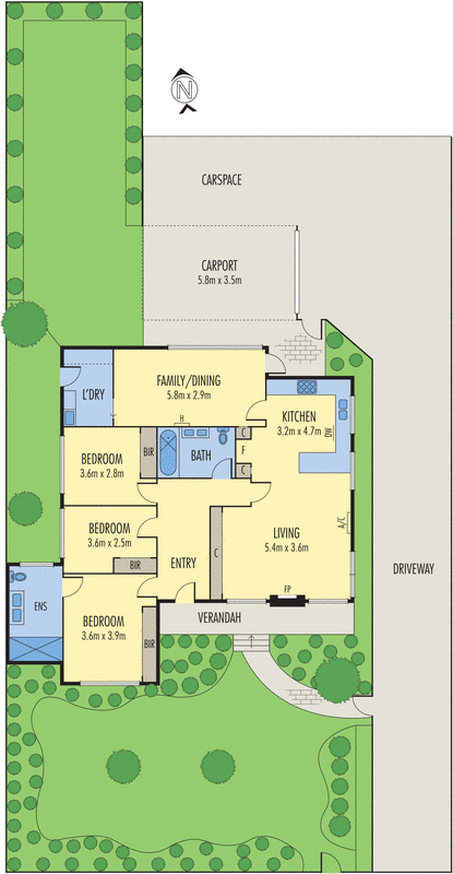 1/18 Summit Avenue, Belmont VIC 3216 - Floorplan