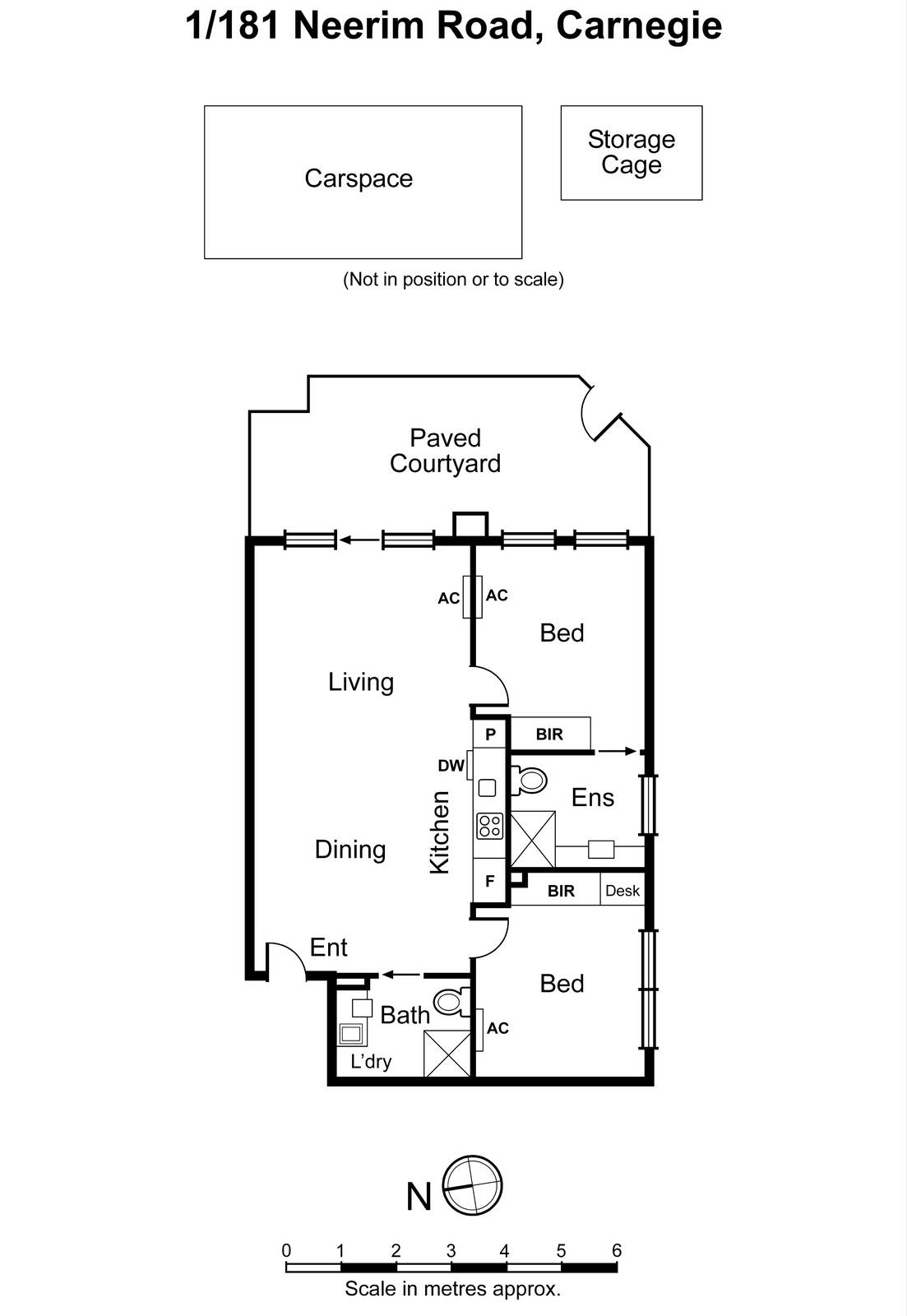 1/181 Neerim Road, Carnegie VIC 3163 - Floorplan