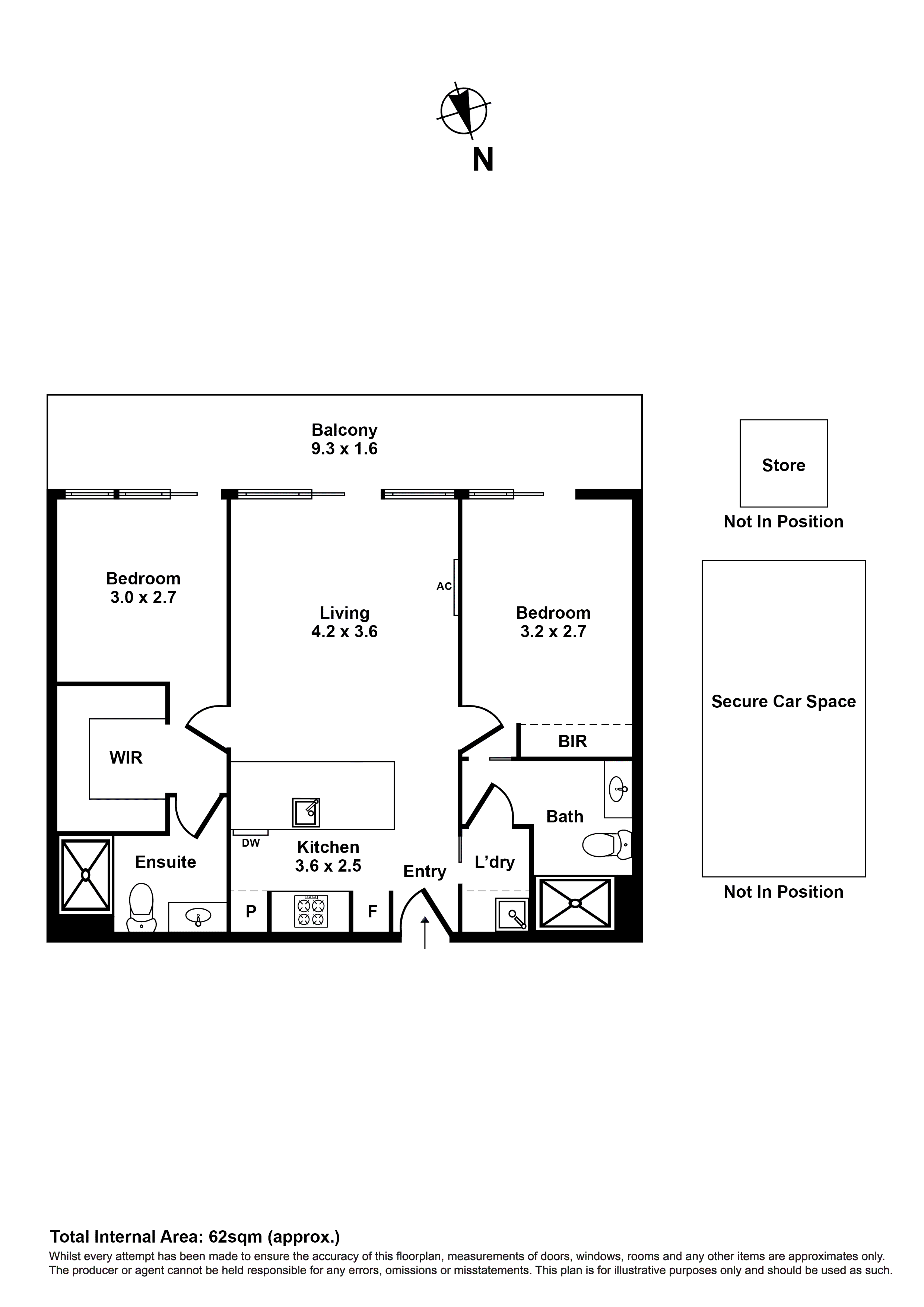 118/125 Francis Street, Yarraville VIC 3013 - Floorplan