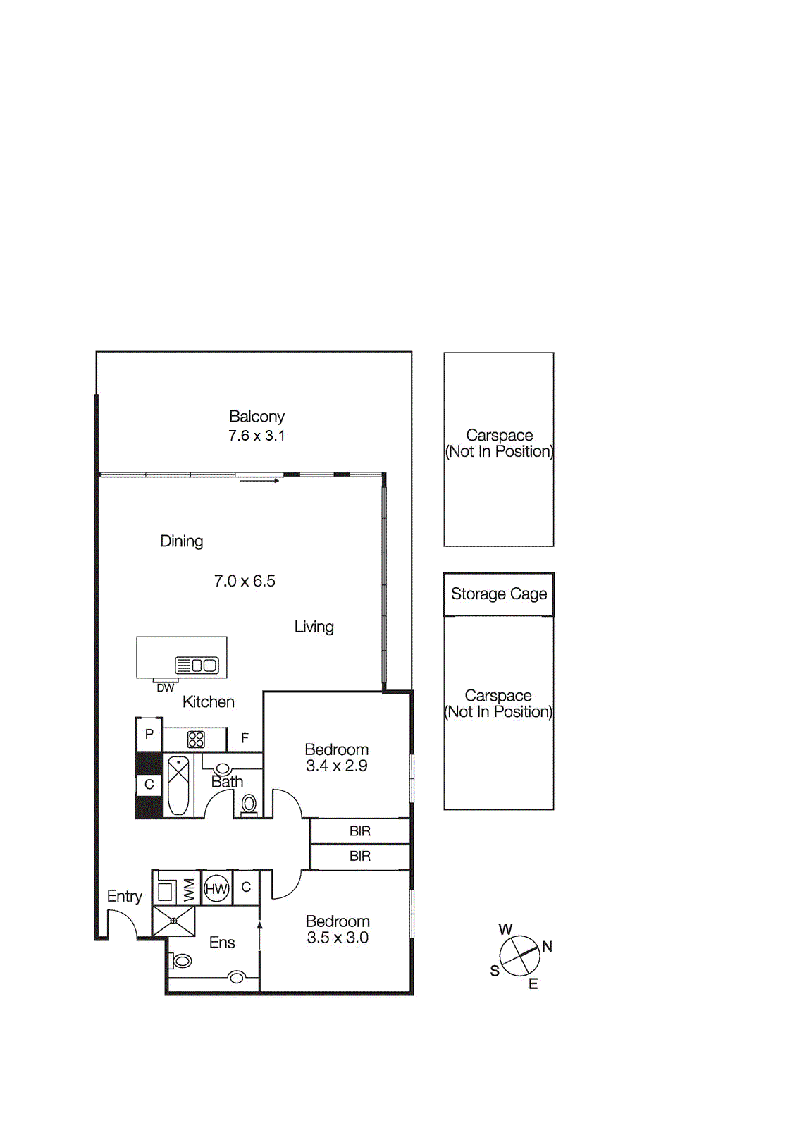 1/185 Barkly Street, St Kilda VIC 3182 - Floorplan