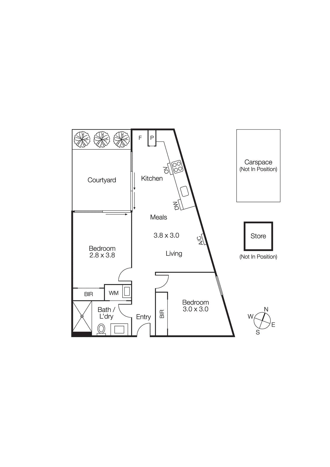 11/88 Carlisle Street, St Kilda VIC 3182 - Floorplan