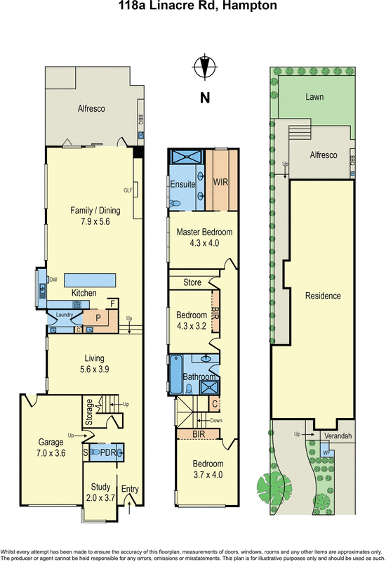 118A Linacre Road, Hampton VIC 3188 - Floorplan