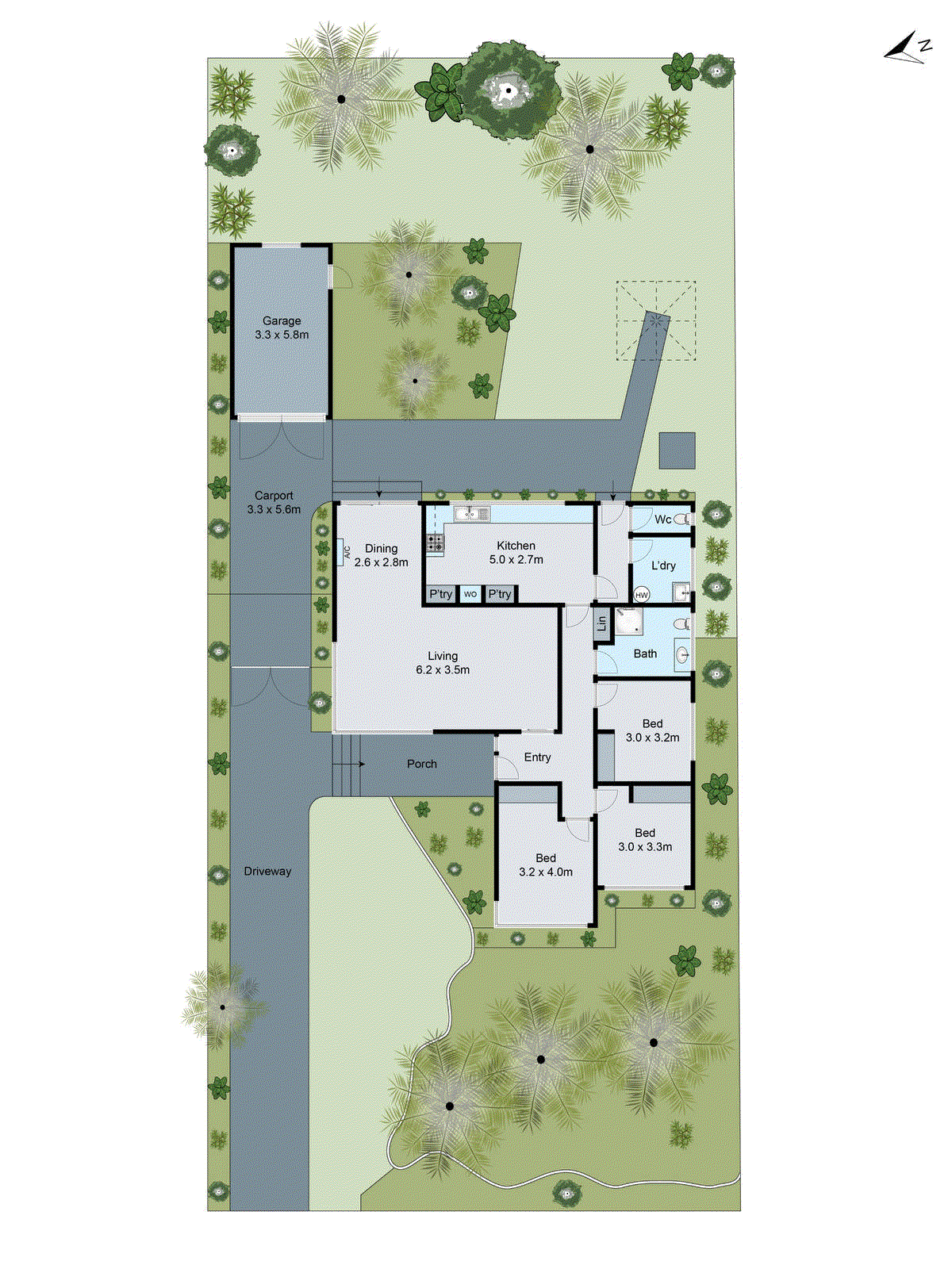 119 Belle Vue Avenue, Highton VIC 3216 - Floorplan