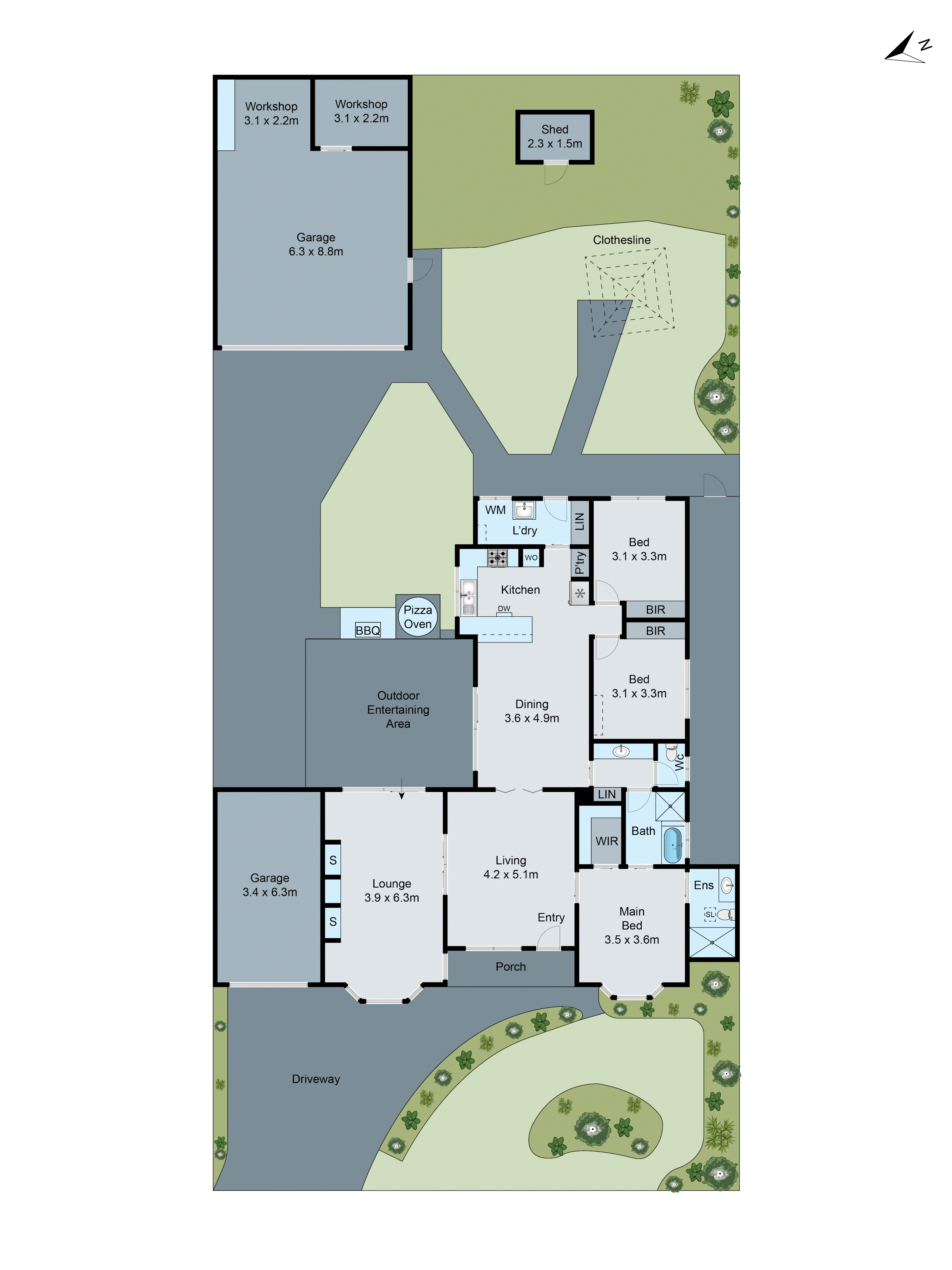 119 Church Street, Grovedale VIC 3216 - Floorplan