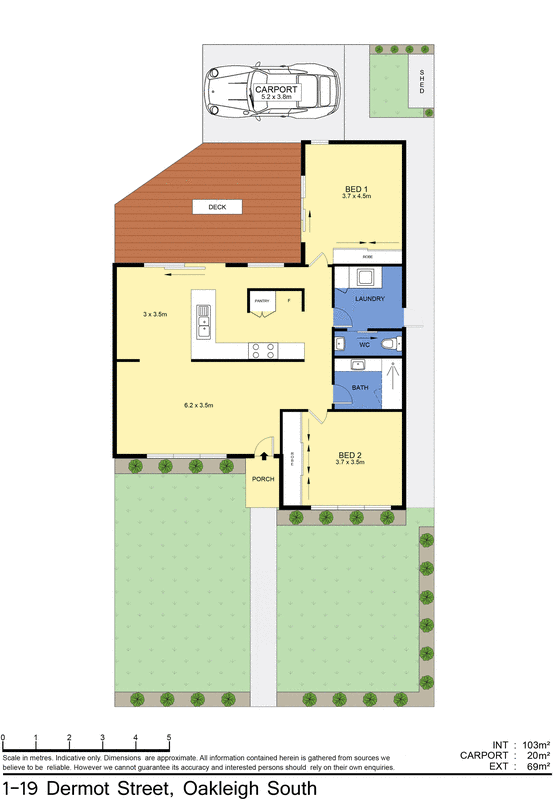 1/19 Dermot Street, Oakleigh South VIC 3167 - Floorplan
