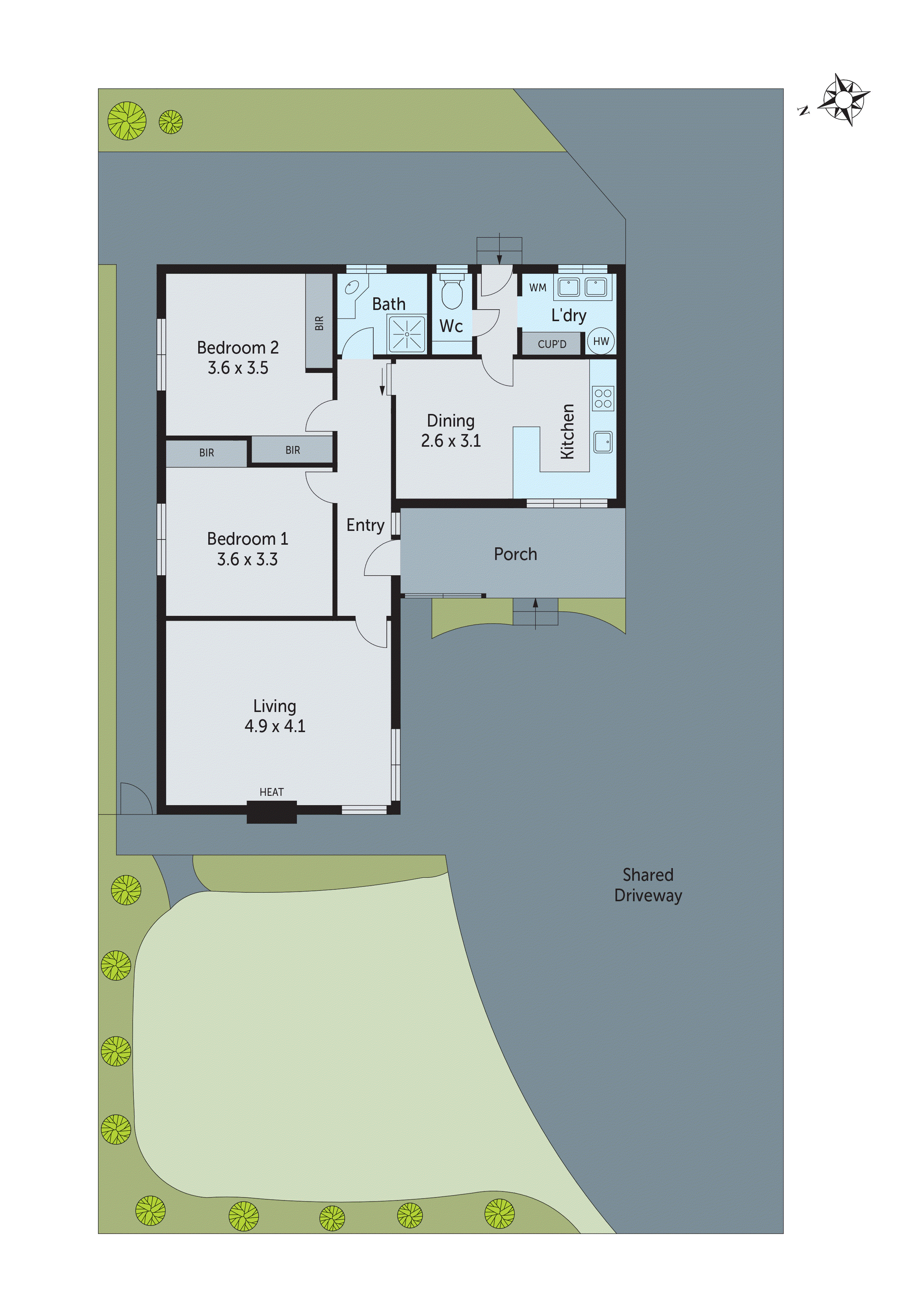 1/19 Dudley Street, Belmont VIC 3216 - Floorplan