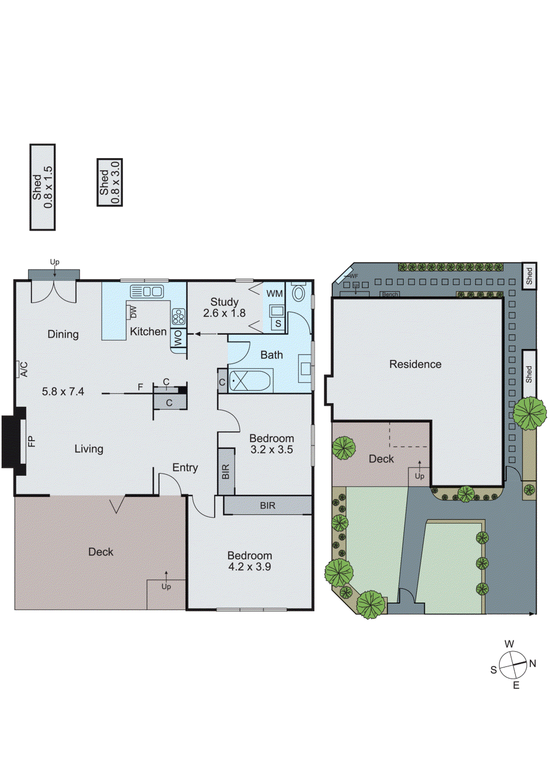 1/19 Hobart Street, Bentleigh VIC 3204 - Floorplan