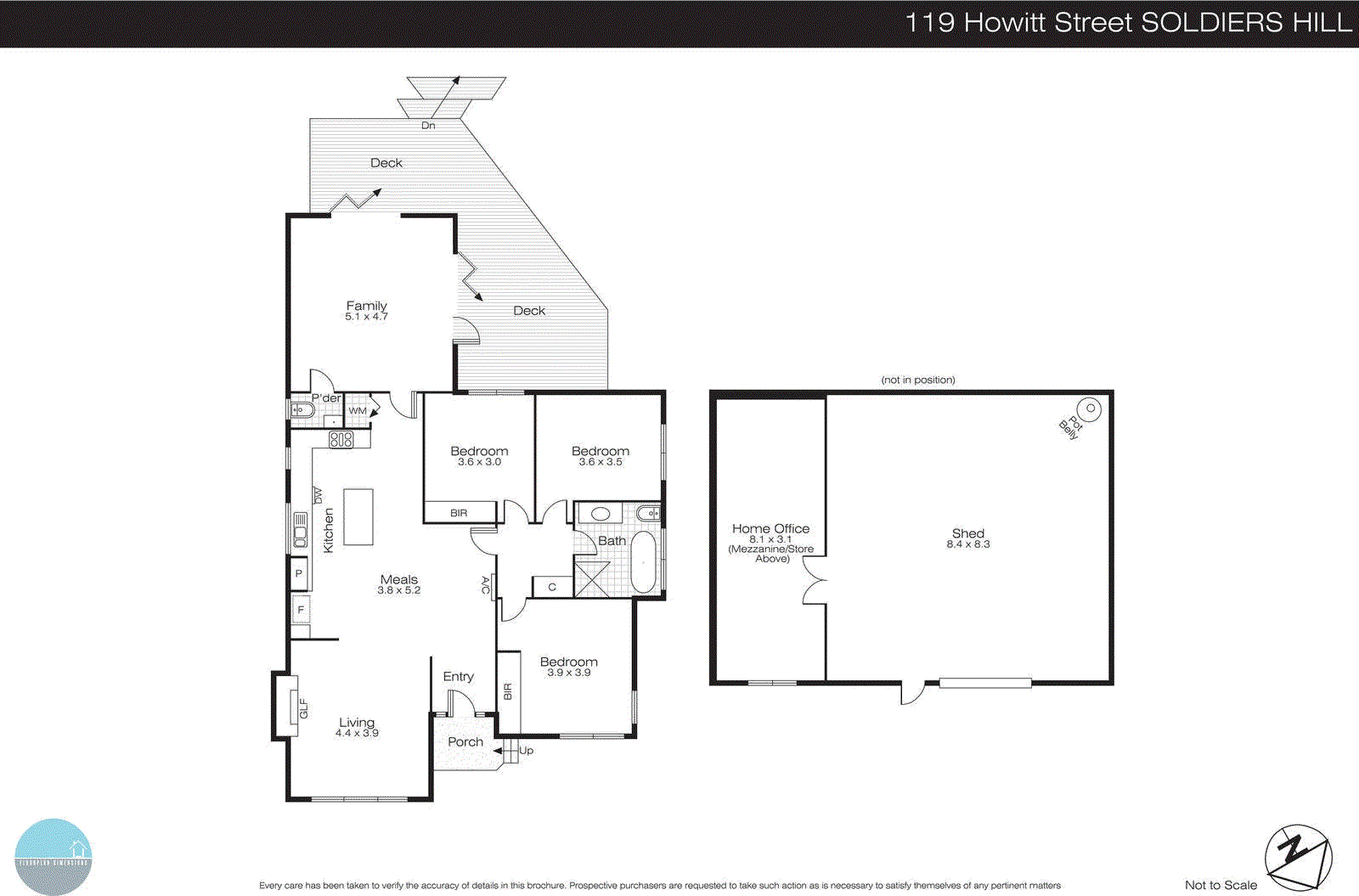 119 Howitt Street, Soldiers Hill VIC 3350 - Floorplan