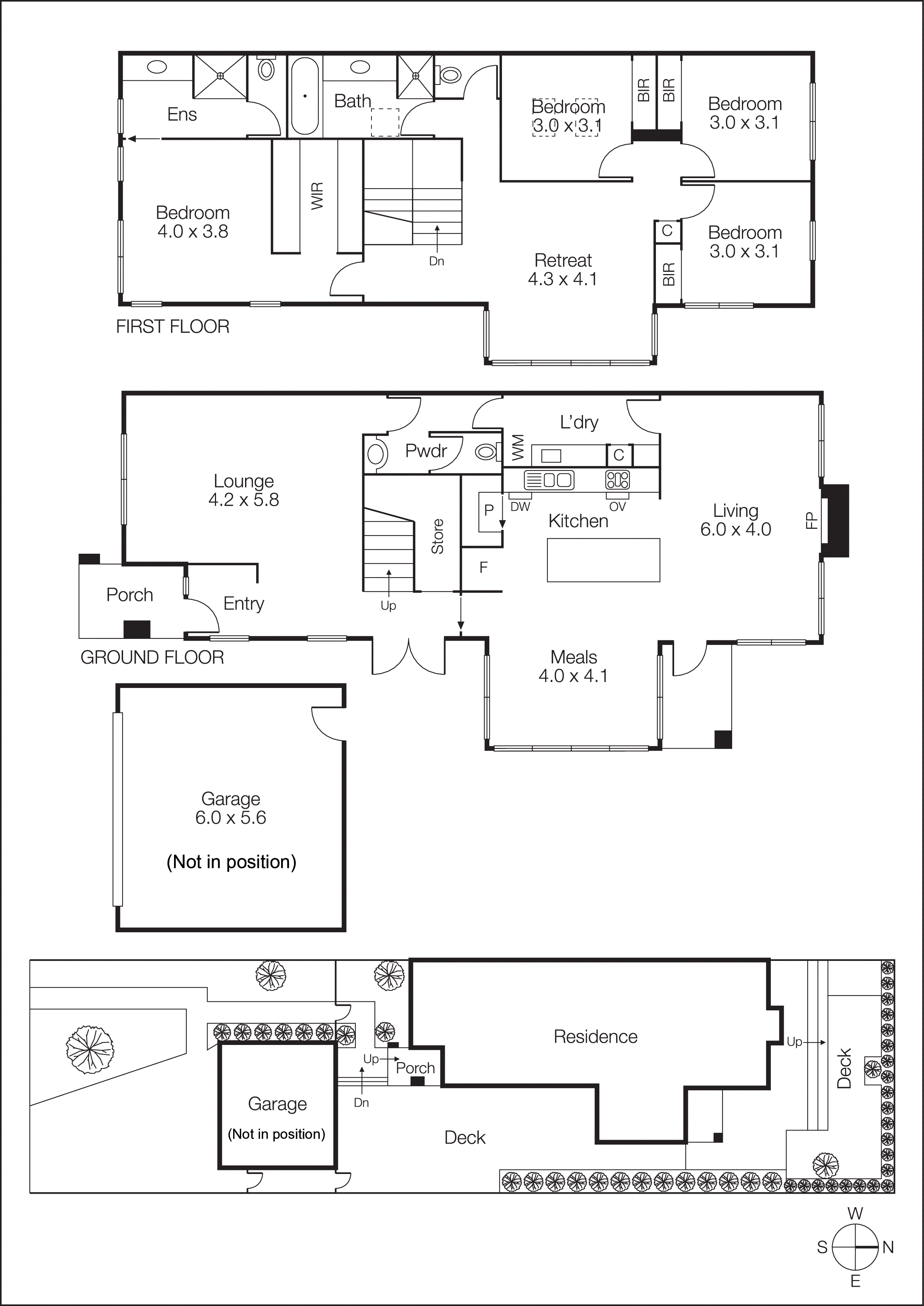 119 Linacre Road, Hampton VIC 3188 - Floorplan