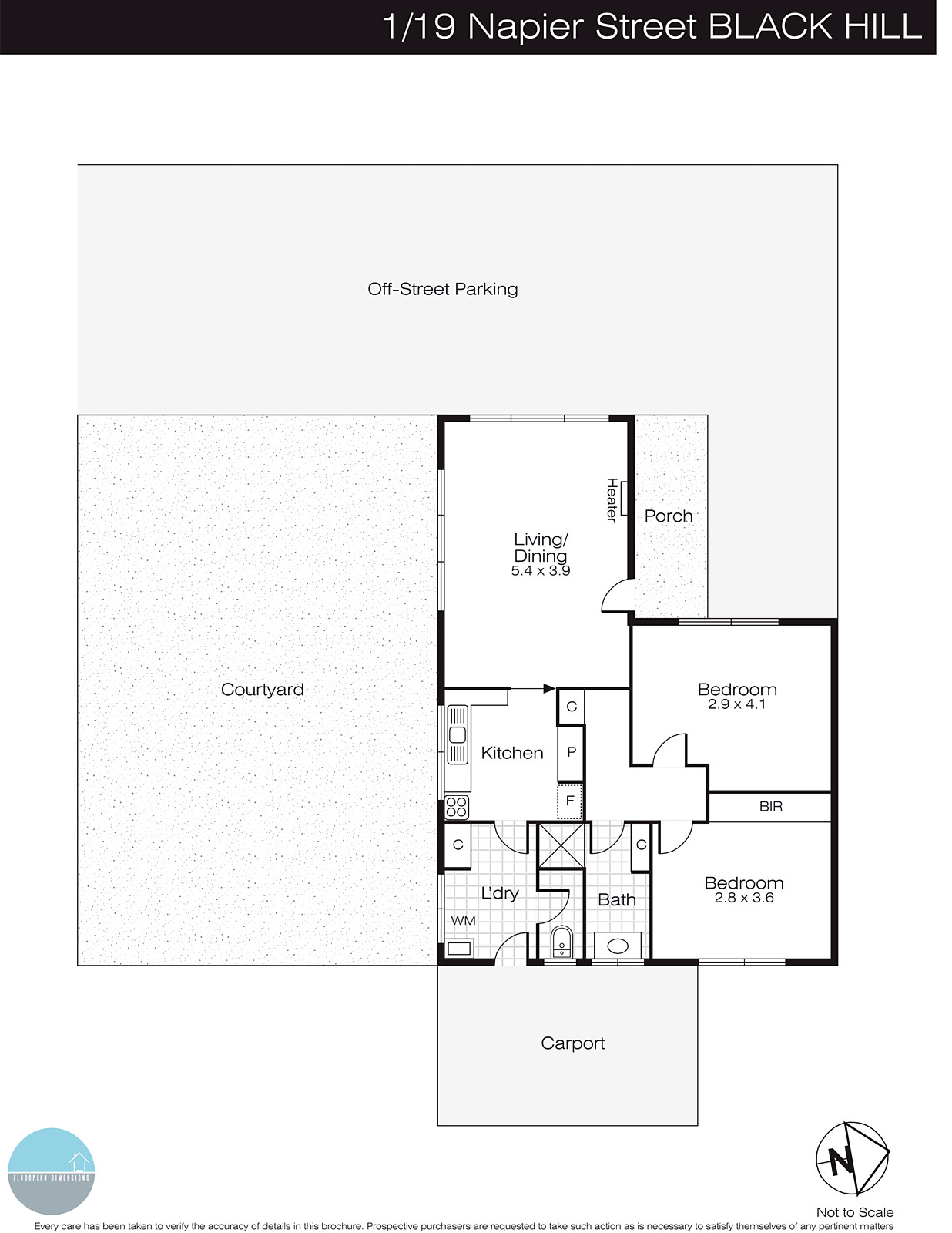 1/19 Napier Street, Black Hill VIC 3350 - Floorplan