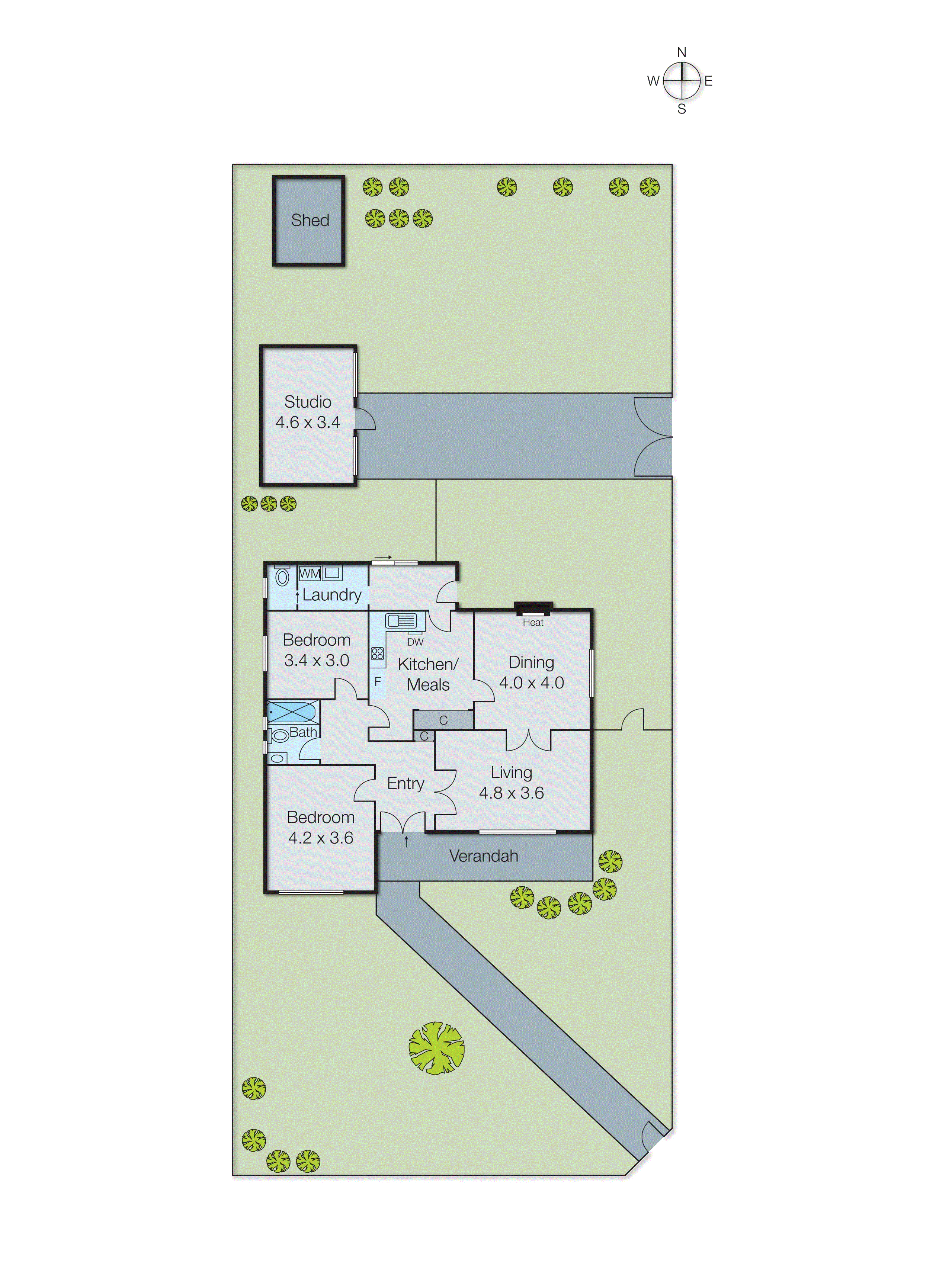 119 Patty Street, Mentone VIC 3194 - Floorplan