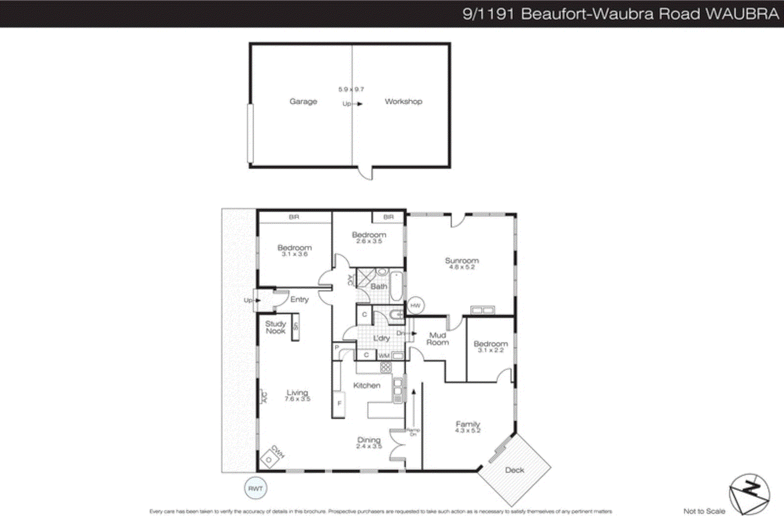 1191 Beaufort Waubra Road, Waubra VIC 3352 - Floorplan