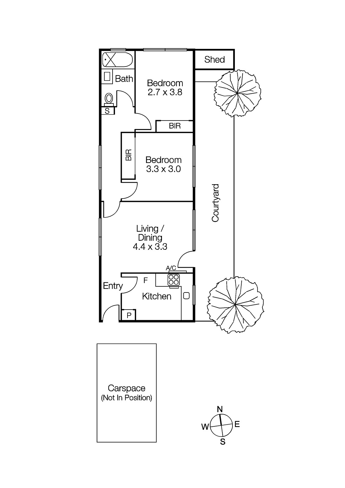 11/91 Grosvenor Street, Balaclava VIC 3183 - Floorplan
