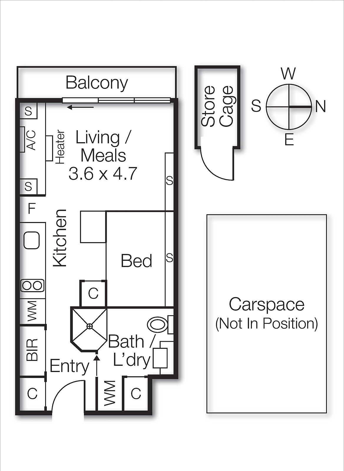119/18-34 Station Street, Sandringham VIC 3191 - Floorplan