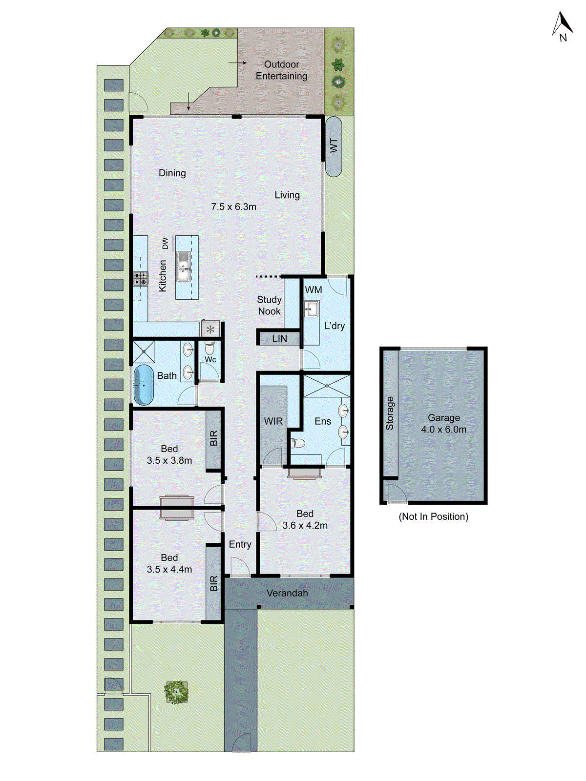 1/197 Mckillop Street, East Geelong VIC 3219 - Floorplan