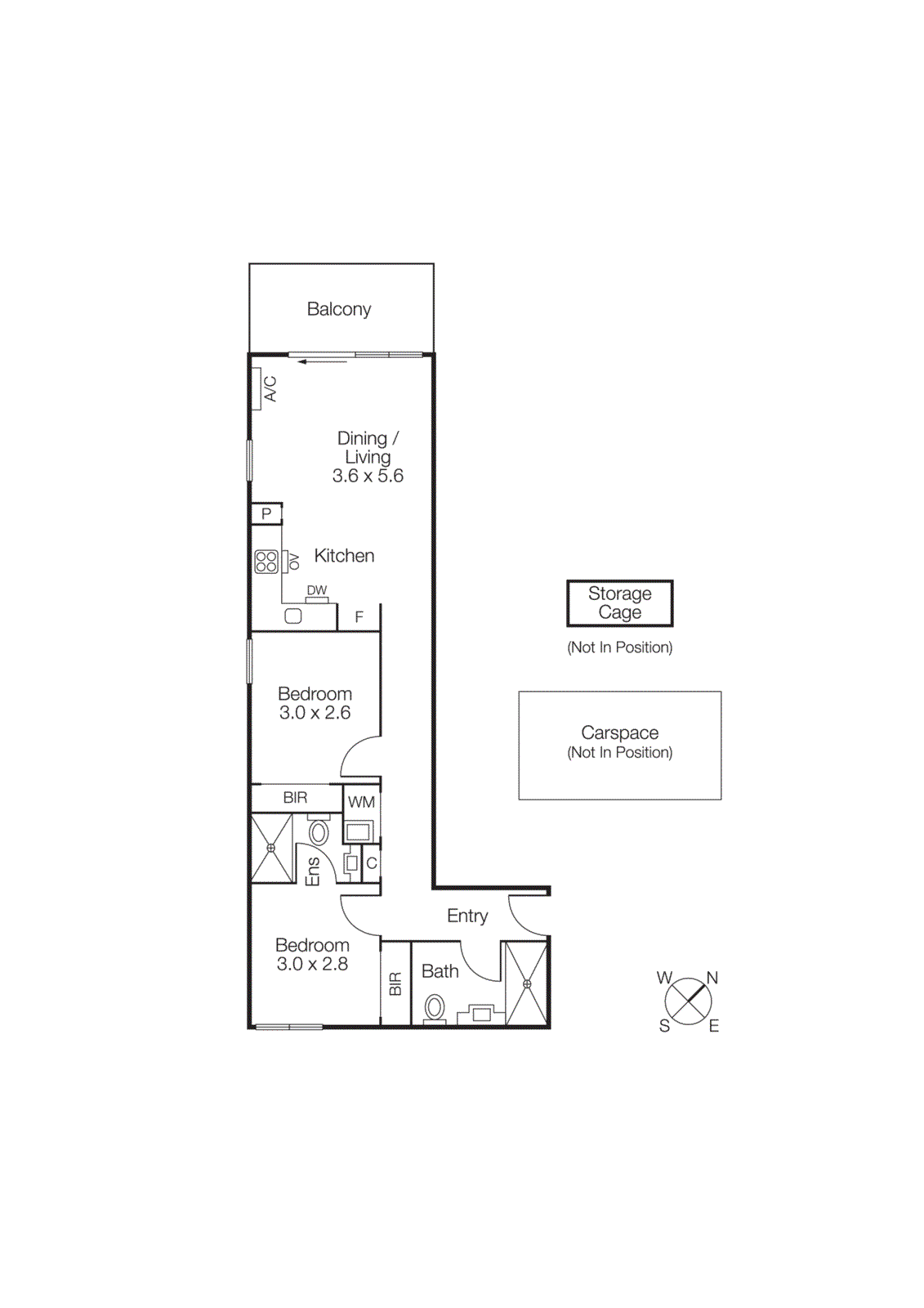 119/70 Nott Street, Port Melbourne VIC 3207 - Floorplan