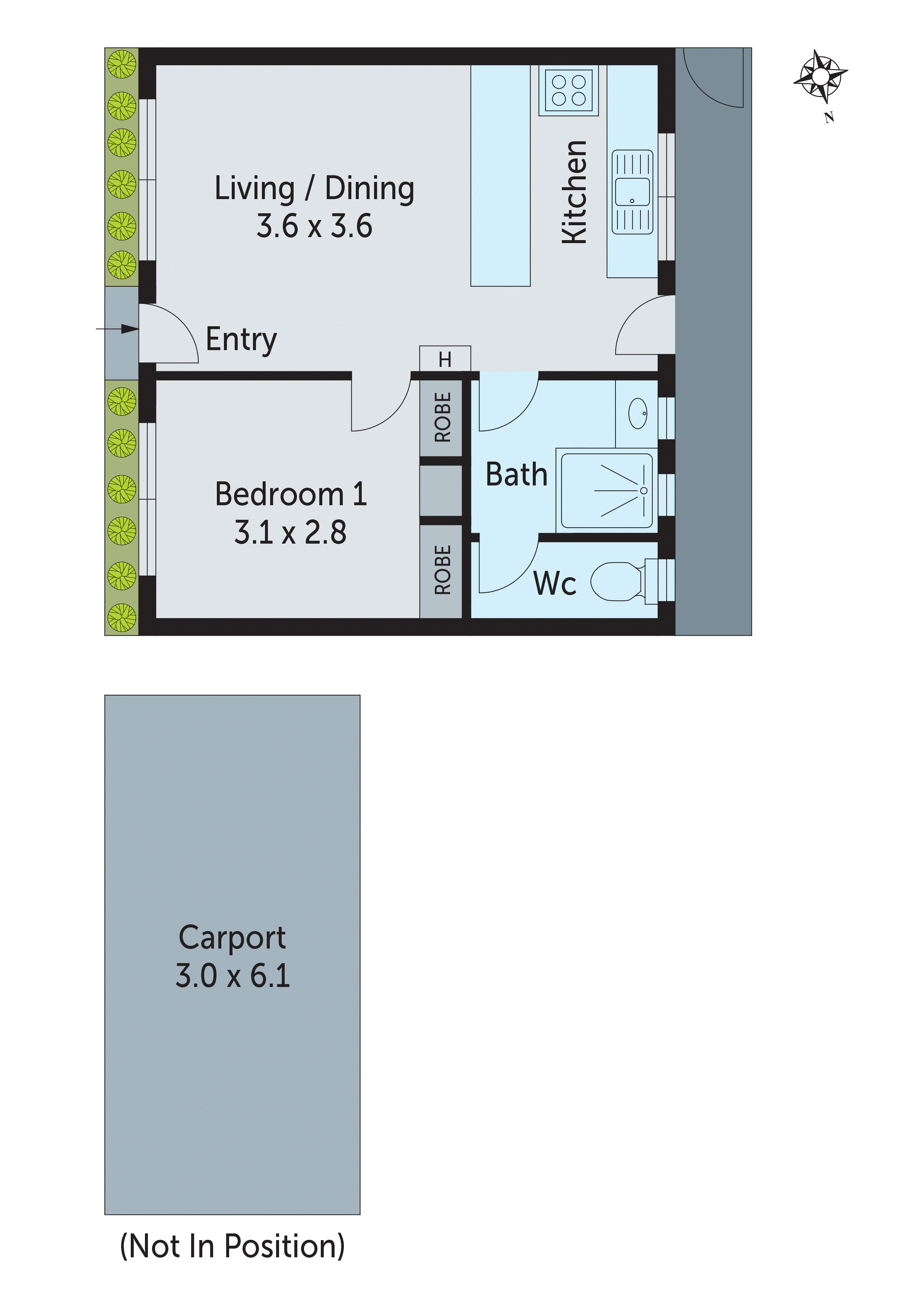 1/198 Aberdeen Street, Geelong West VIC 3218 - Floorplan