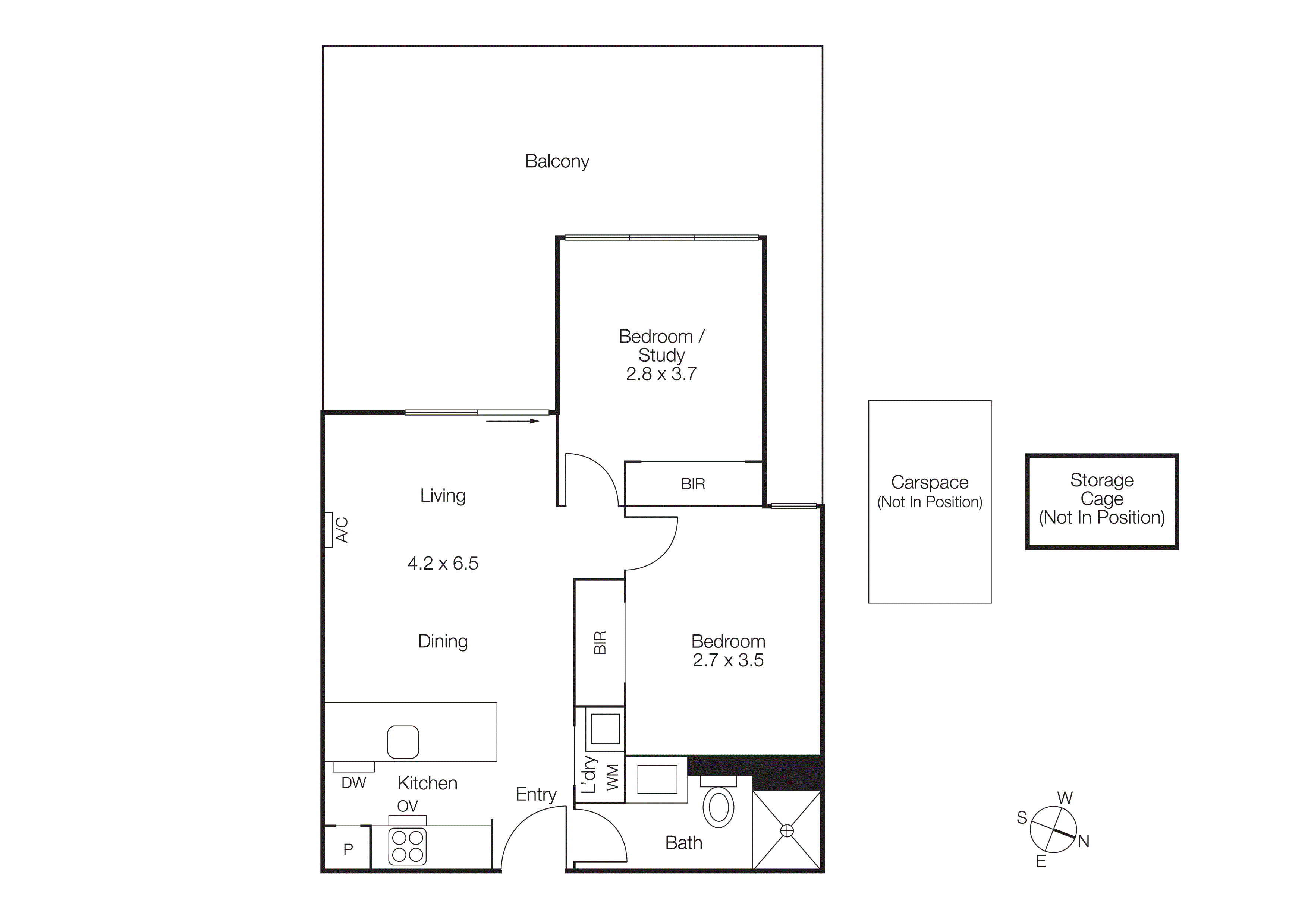 119/85 Market Street, South Melbourne VIC 3205 - Floorplan