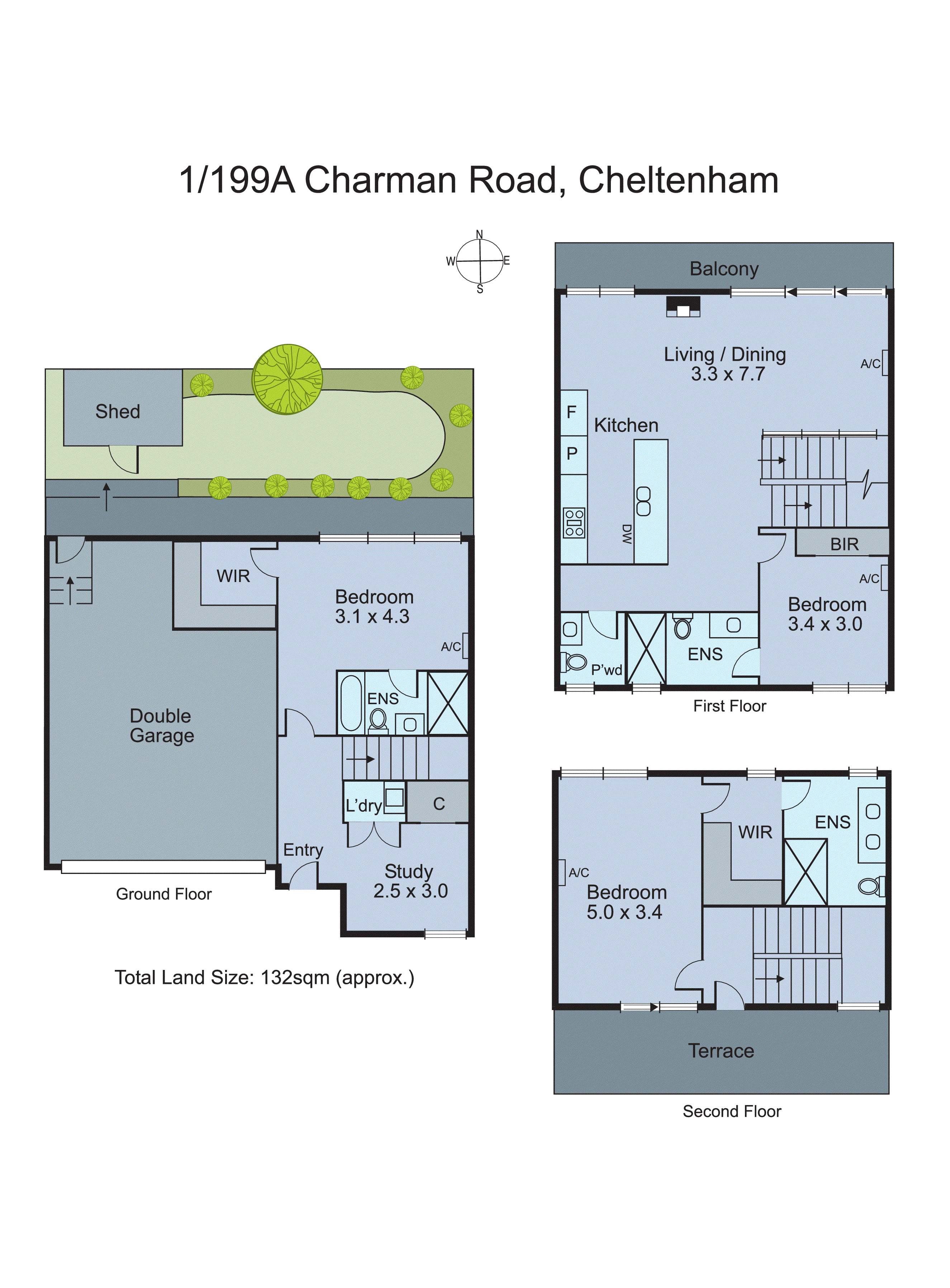 1/199A Charman Road, Cheltenham VIC 3192 - Floorplan