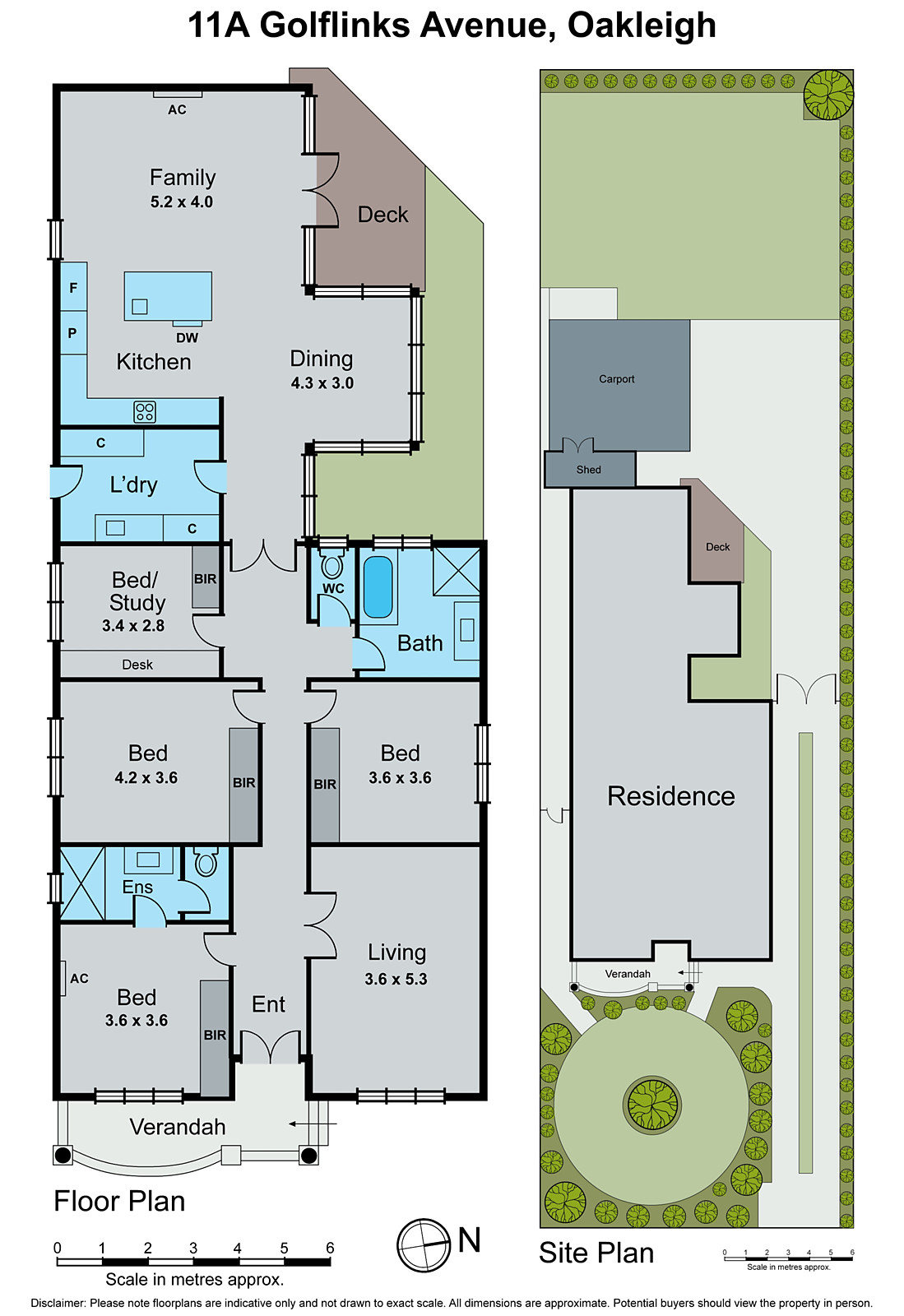 11A Golf Links Avenue, Oakleigh VIC 3166 - Floorplan