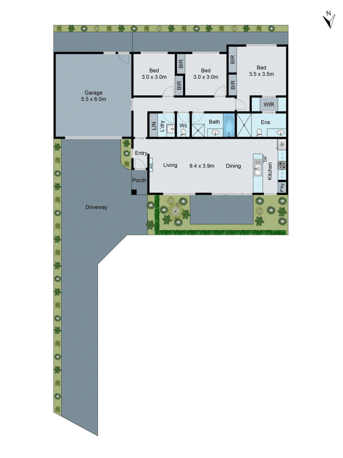 11A Katelyn Court, Waurn Ponds VIC 3216 - Floorplan
