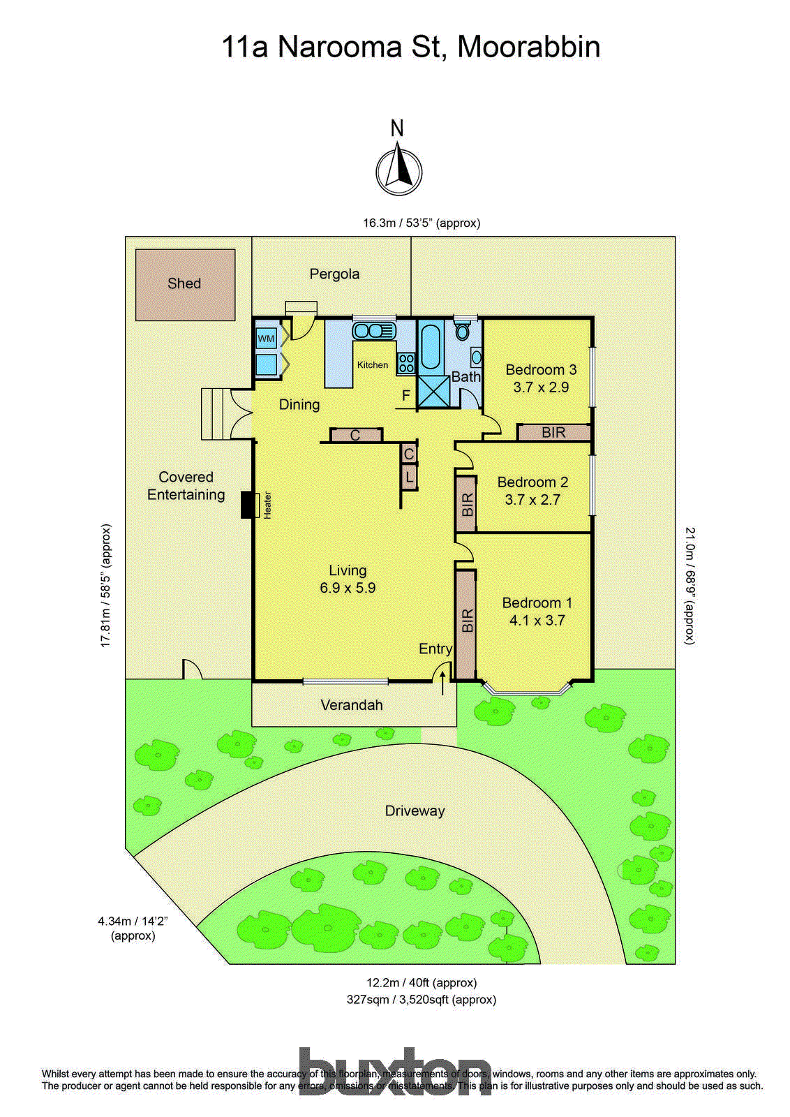 11a Narooma Street, Moorabbin VIC 3189 - Floorplan
