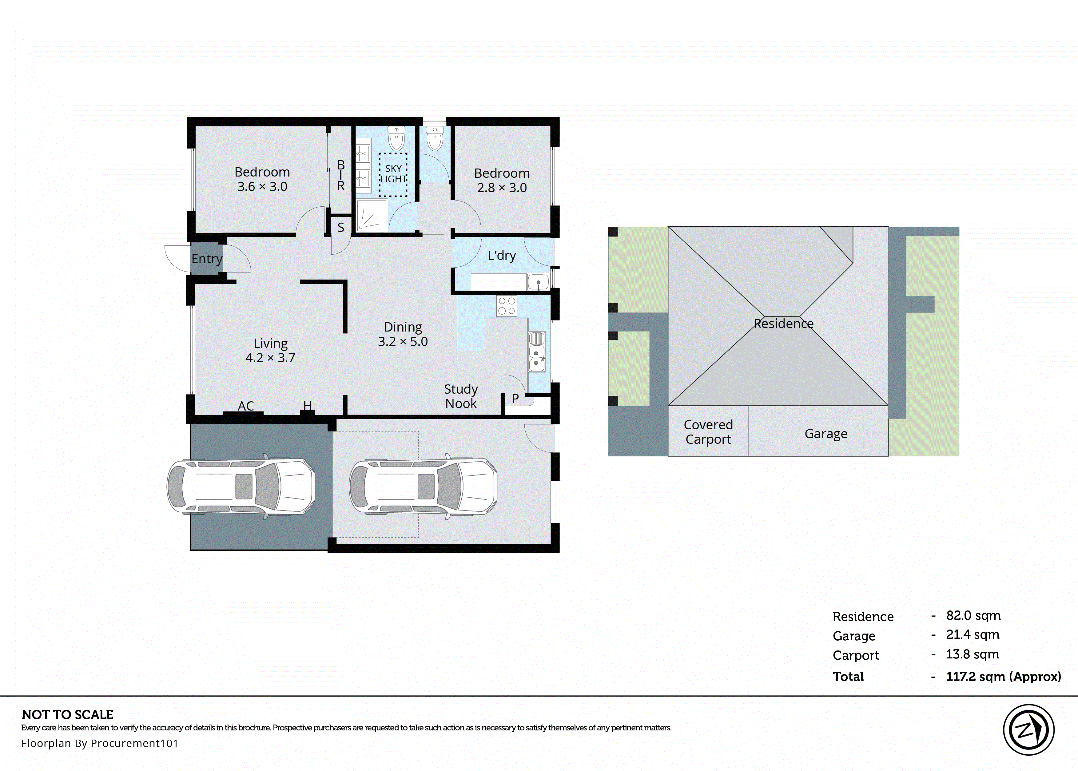 1/1A Rutherglen Street, Noble Park VIC 3174 - Floorplan
