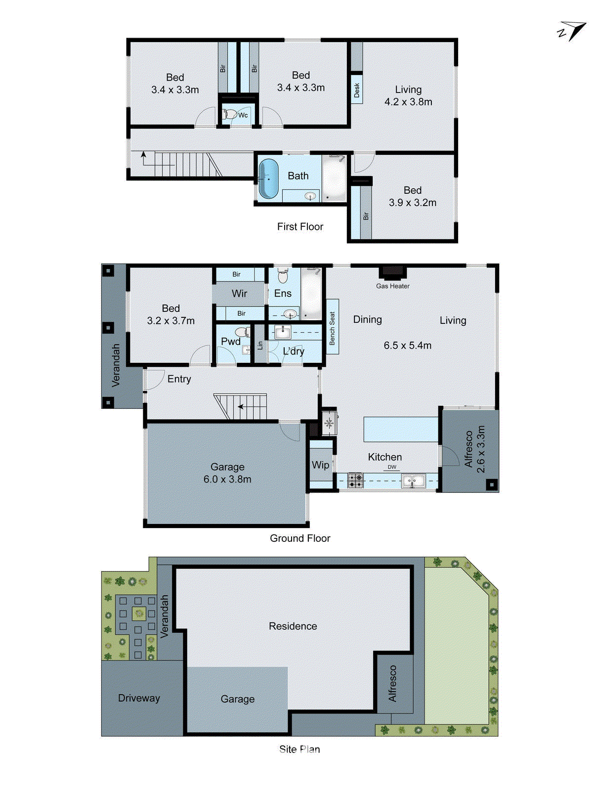 11B Frederick Street, East Geelong VIC 3219 - Floorplan