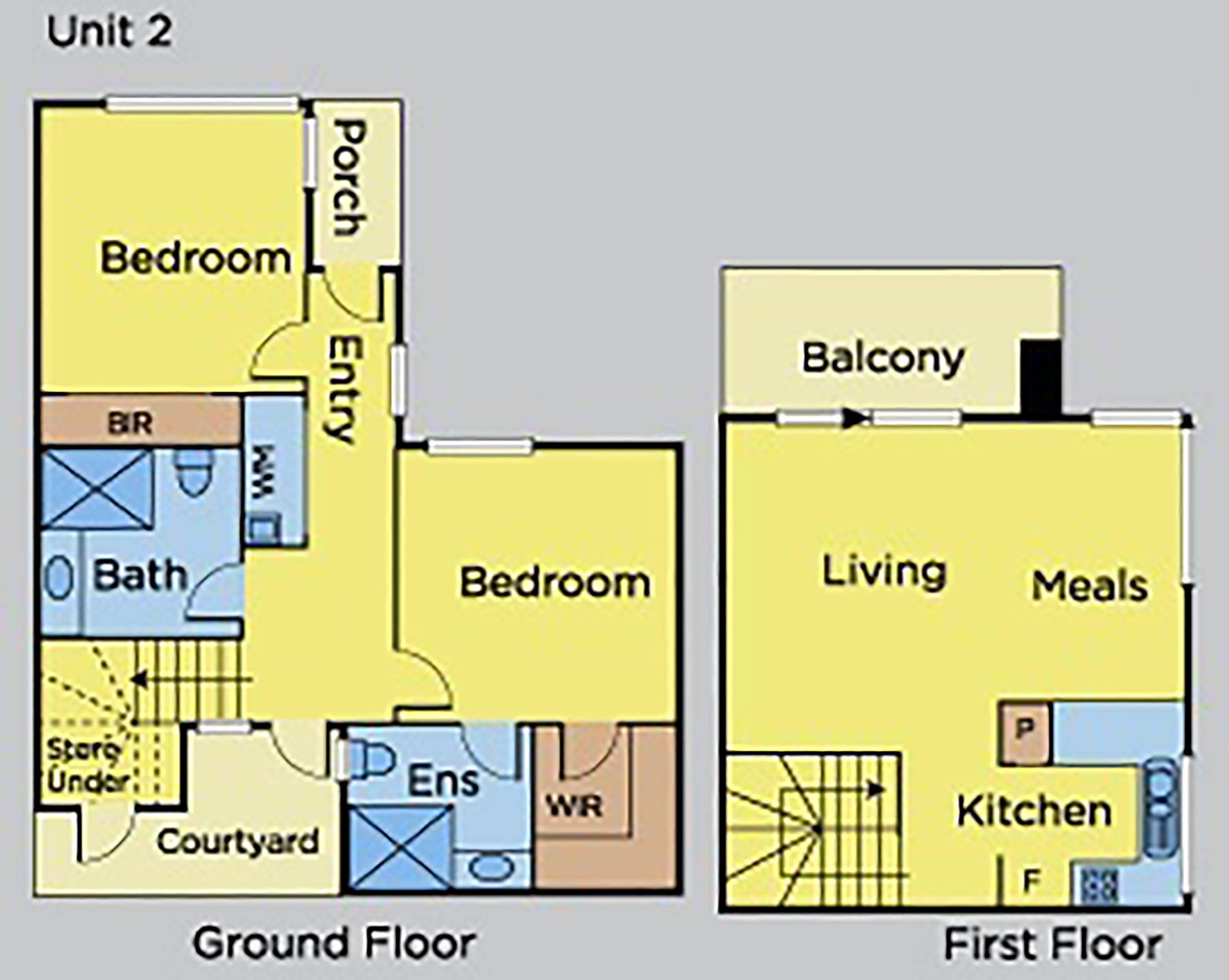 1/1B Sydenham Street, SEDDON VIC 3011 - Floorplan