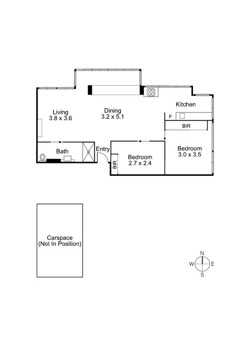 11H/12 Marine Parade, ST KILDA VIC 3182 - Floorplan
