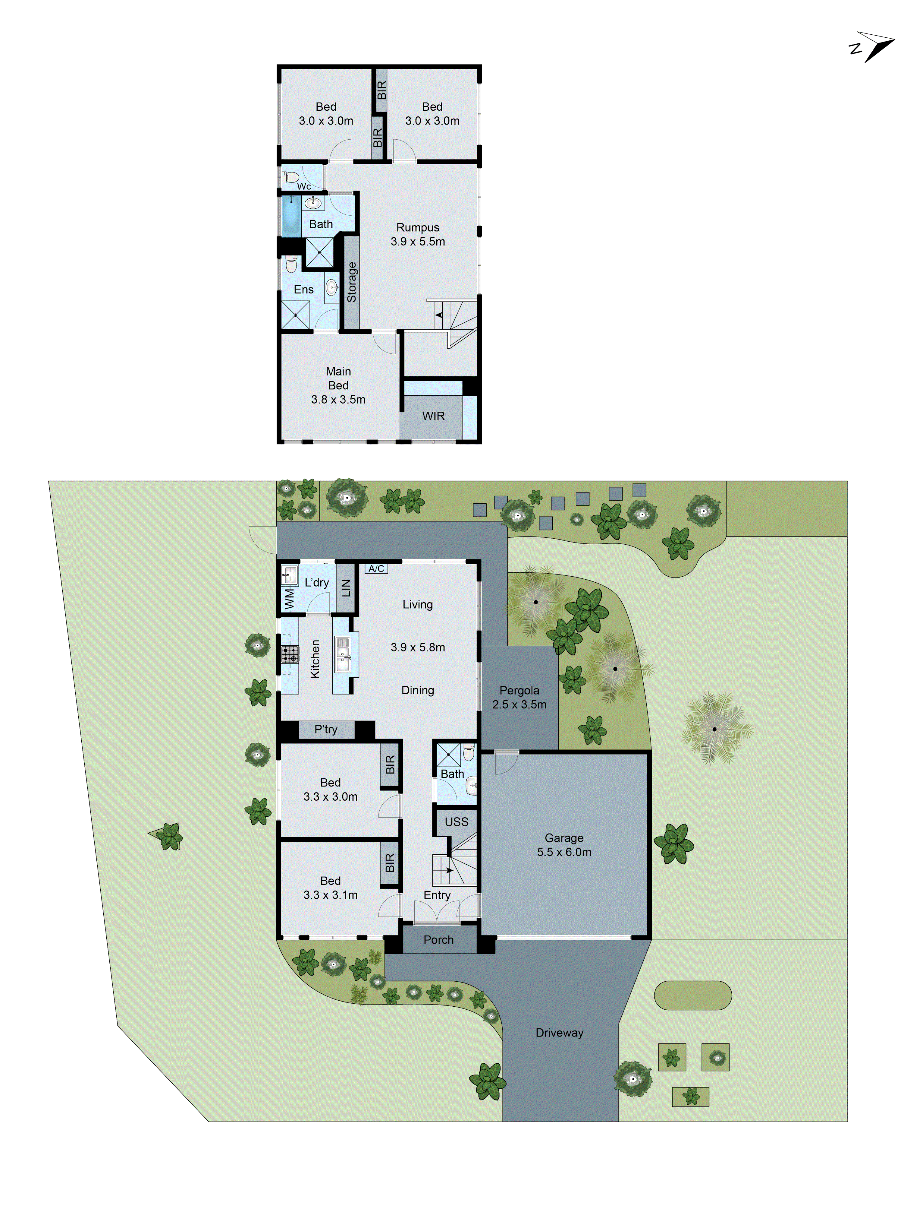 12-14 Chardonnay Court, Waurn Ponds VIC 3216 - Floorplan