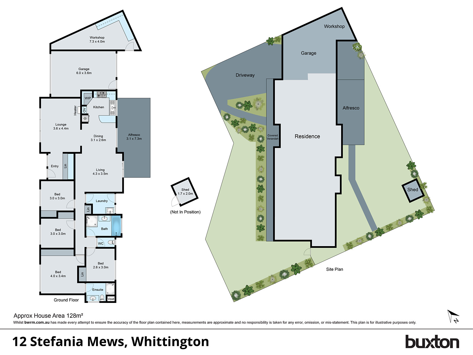 12-14 Stefania Mews, Whittington VIC 3219 - Floorplan