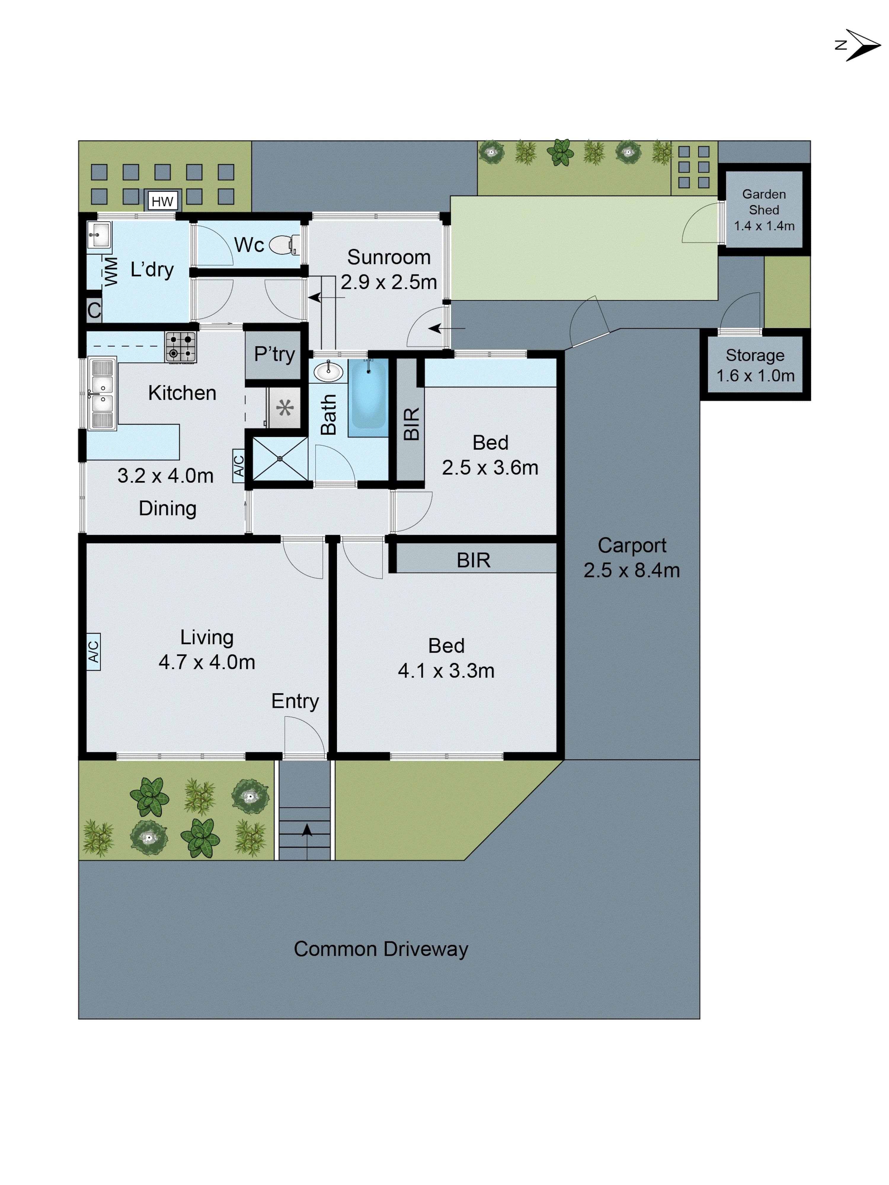 1/2-4 Murphy Avenue, Herne Hill VIC 3218 - Floorplan