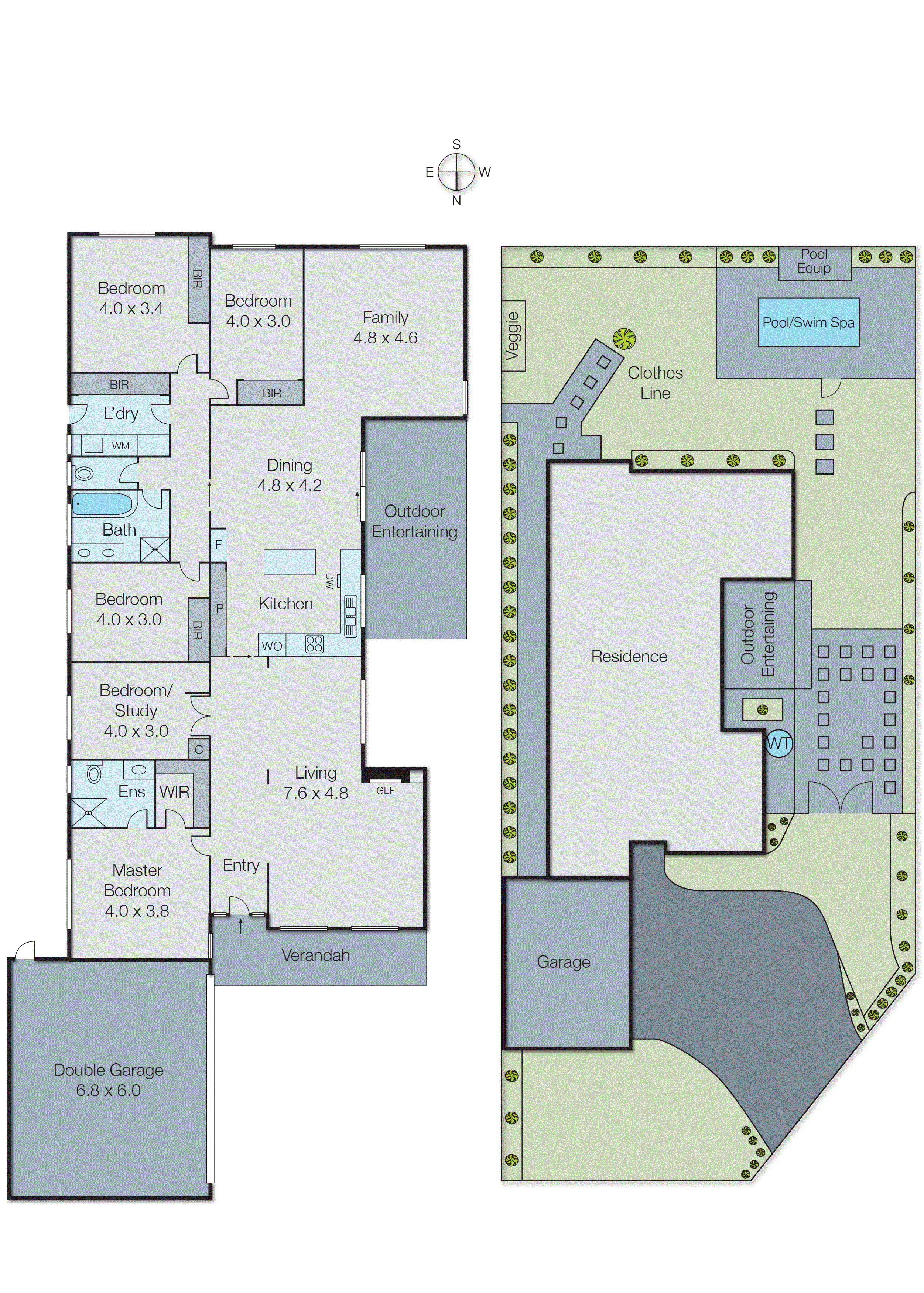 12 Affinity Close, Mordialloc VIC 3195 - Floorplan
