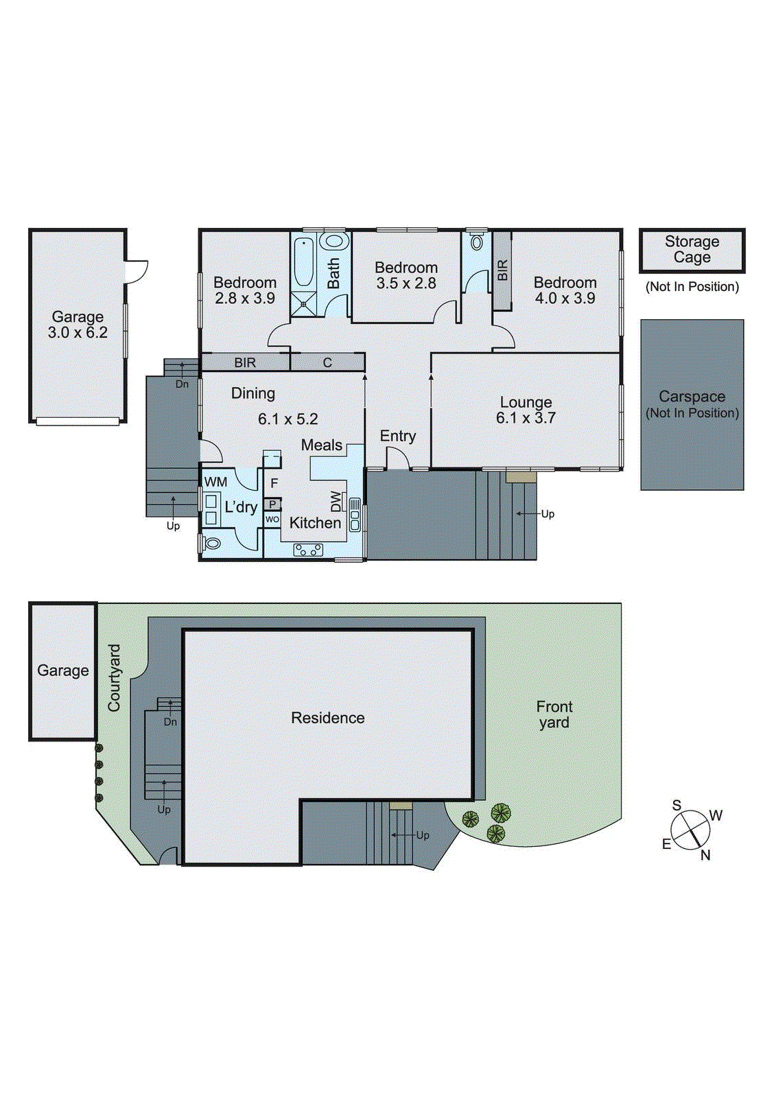 1/2 Aikman Crescent, Chadstone VIC 3148 - Floorplan
