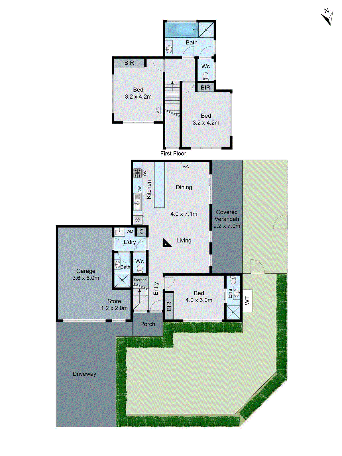 1/2 Alice Street, Clayton VIC 3168 - Floorplan